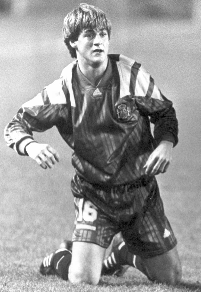 Thomas Christiansen, with Spain.