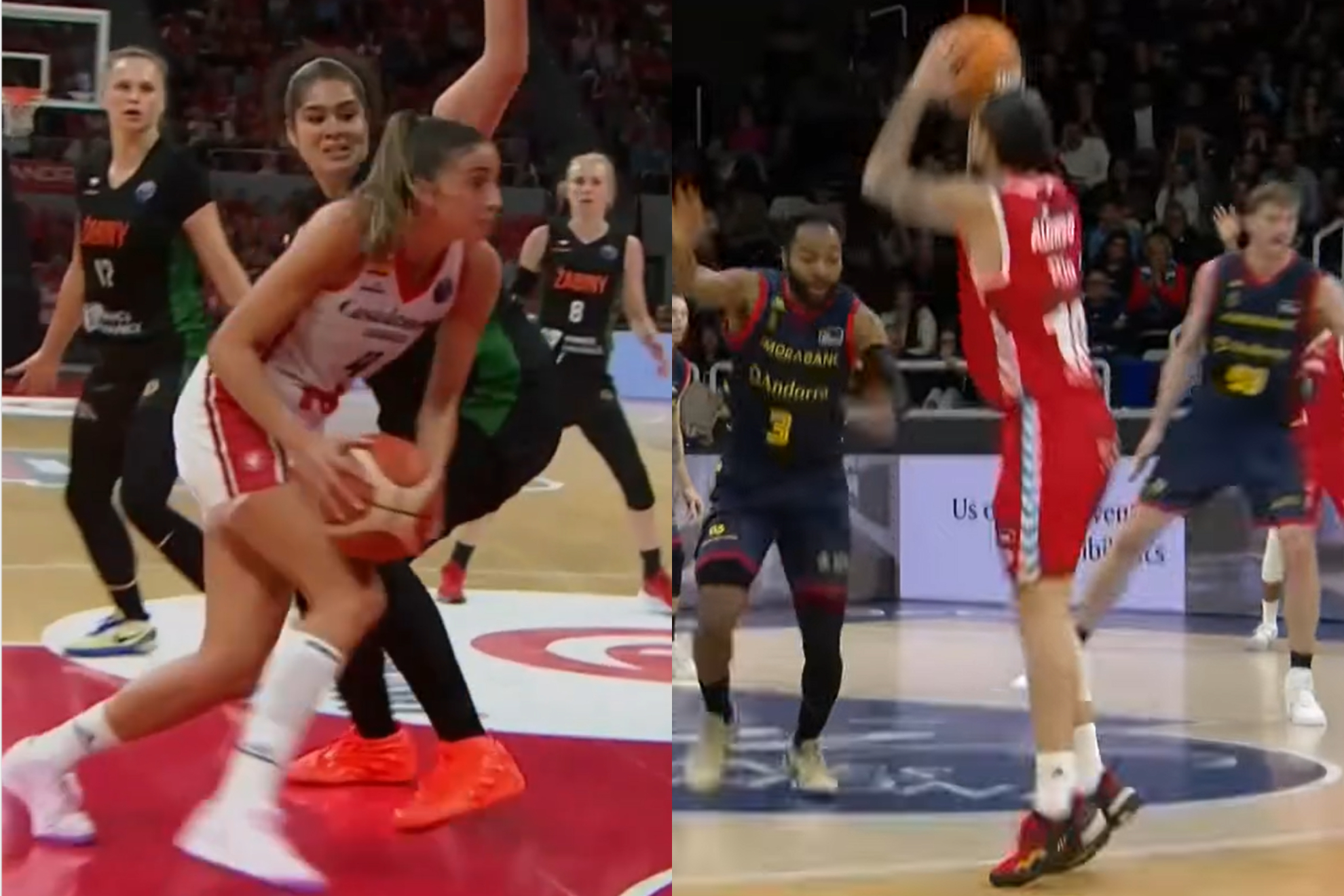Mariona Ortiz y Francis Alonso, protagonistas de las mejores jugadas nacionales.