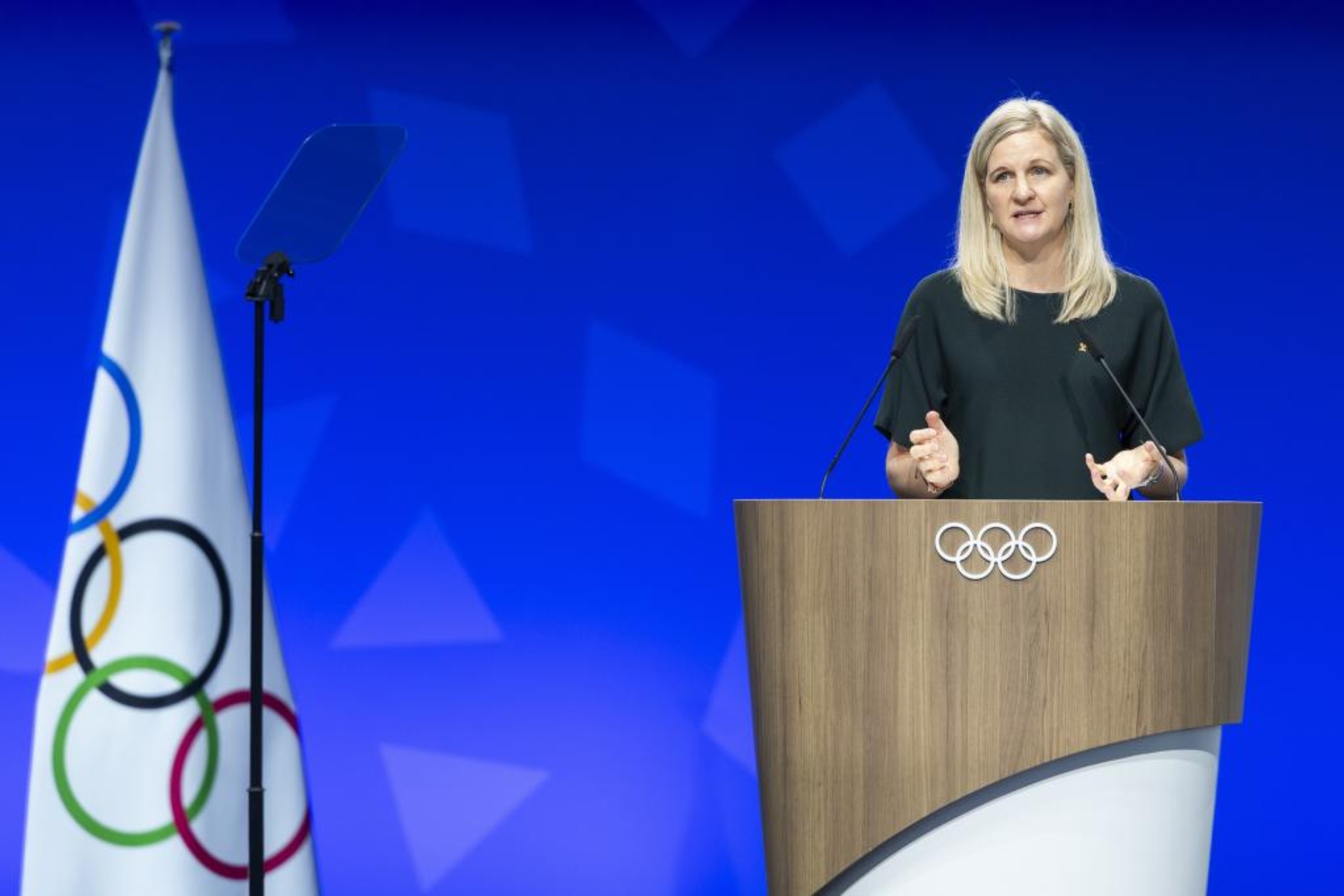 Kirsty Coventry, presidenta del Comité Olímpico Internacional LAPRESSE