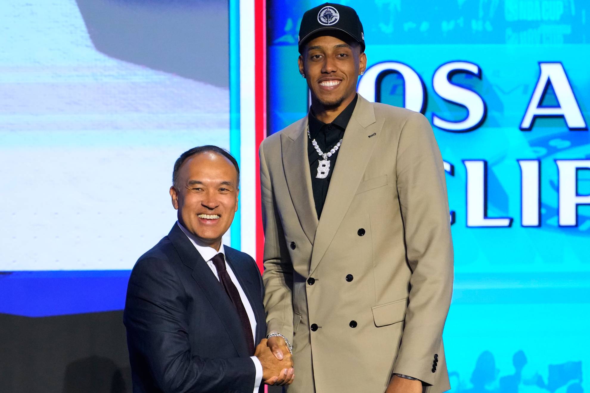 Baba Miller is selected by the Clippers with number 36 in the NBA Draft