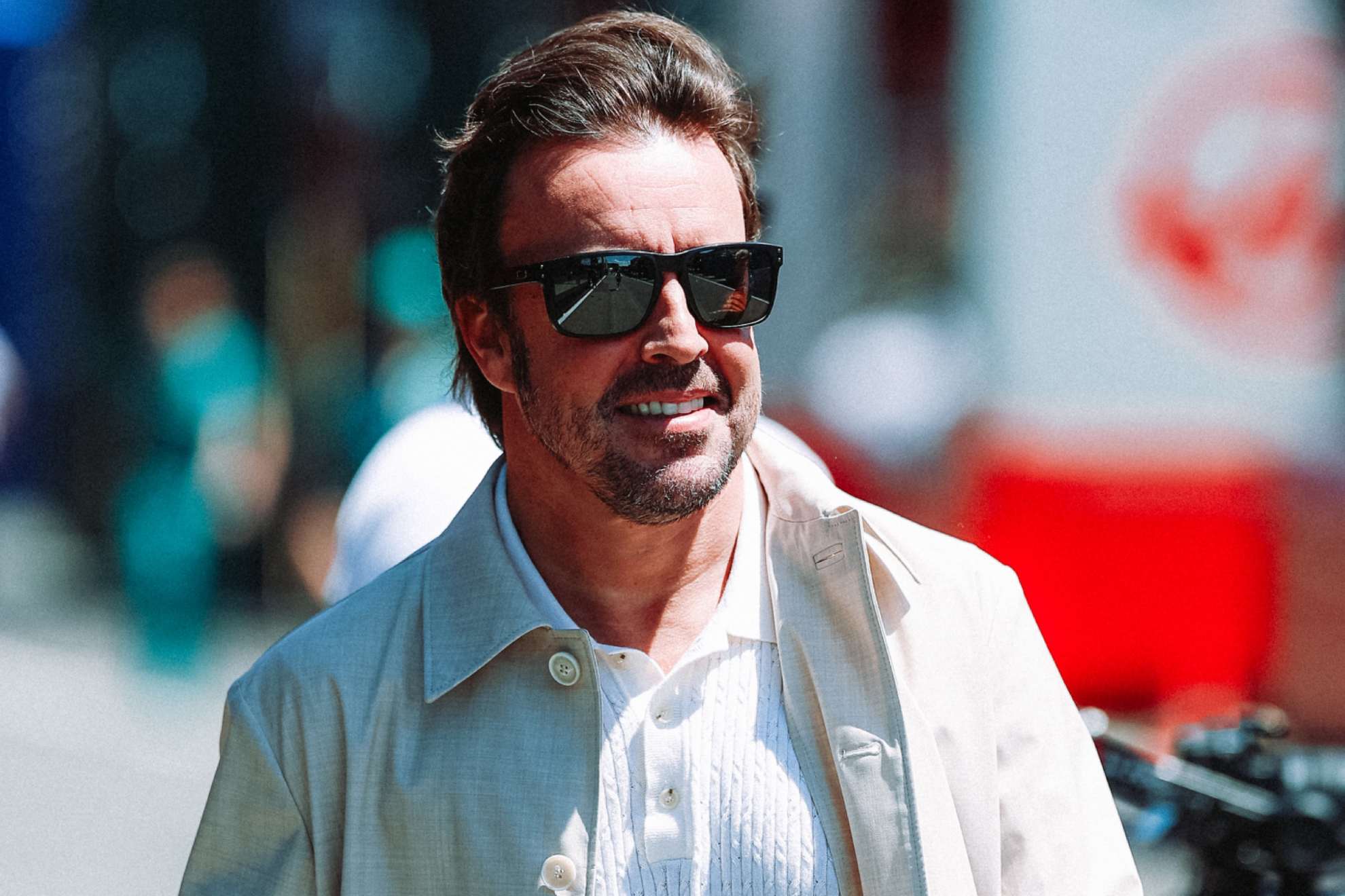 Alonso, en el Red Bull Ring este jueves.