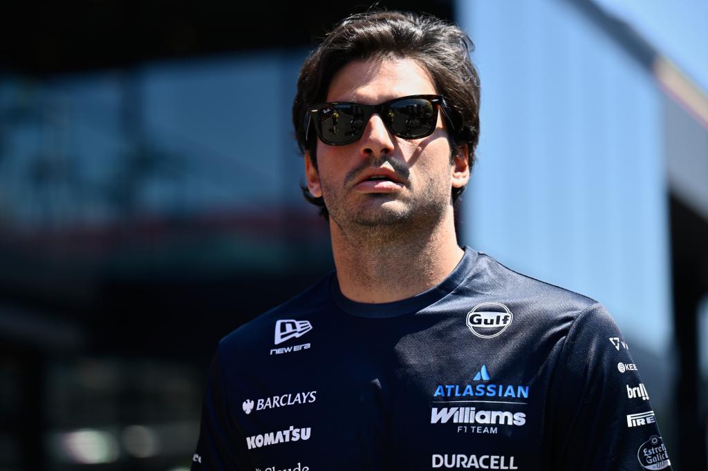 Carlos Sainz, en el Red Bull Ring este jueves.