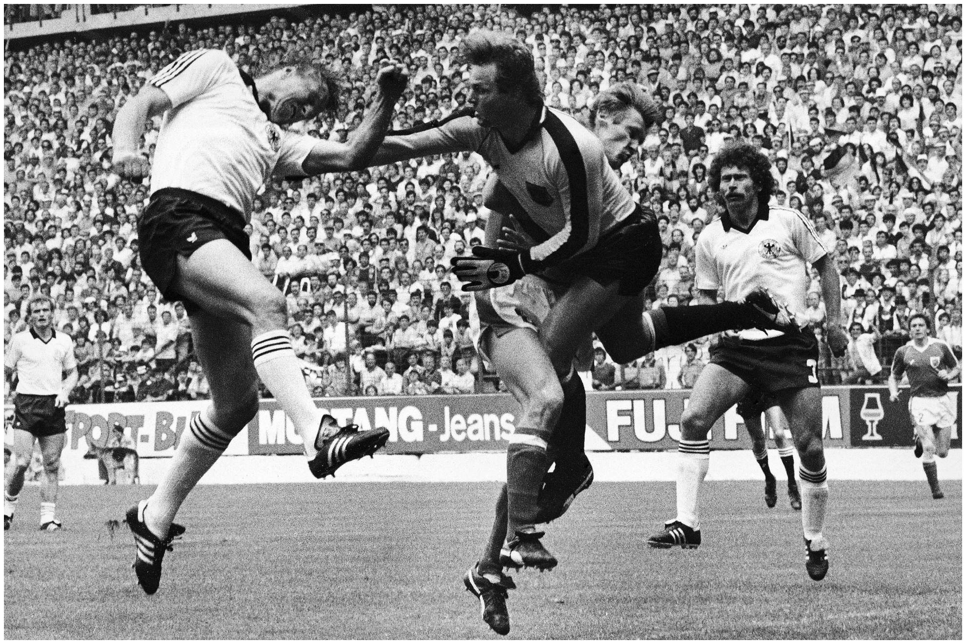 Hrubesch was the author of the only goal in Germany-Austria.