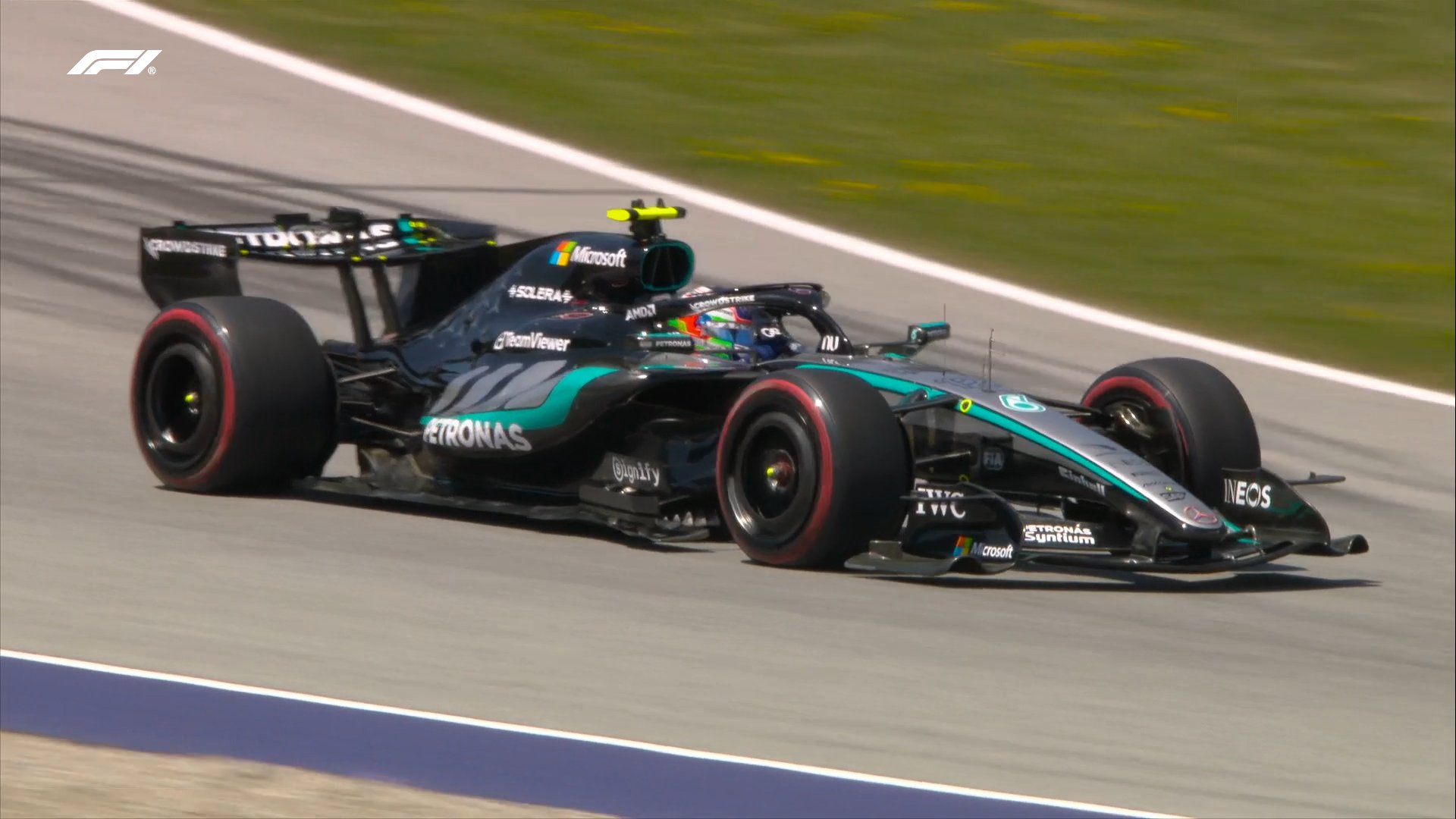 Antonelli, primero en lis libres 1 del GP de Austria 2026.