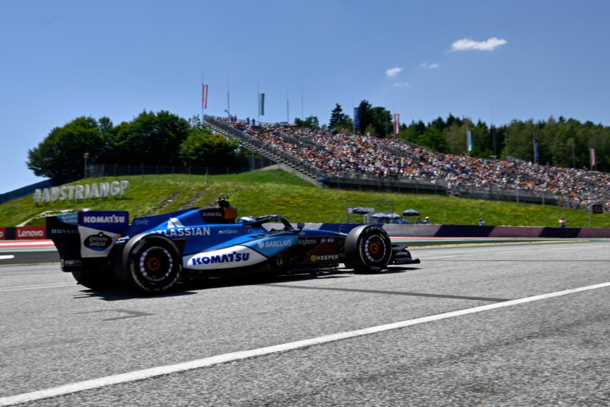 Sainz, en Austria. LAPRESSE