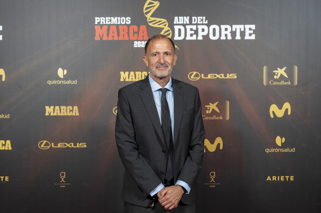 Chus Bueno, CEO of the Euroleague, at the MARCA Sports DNA Awards.