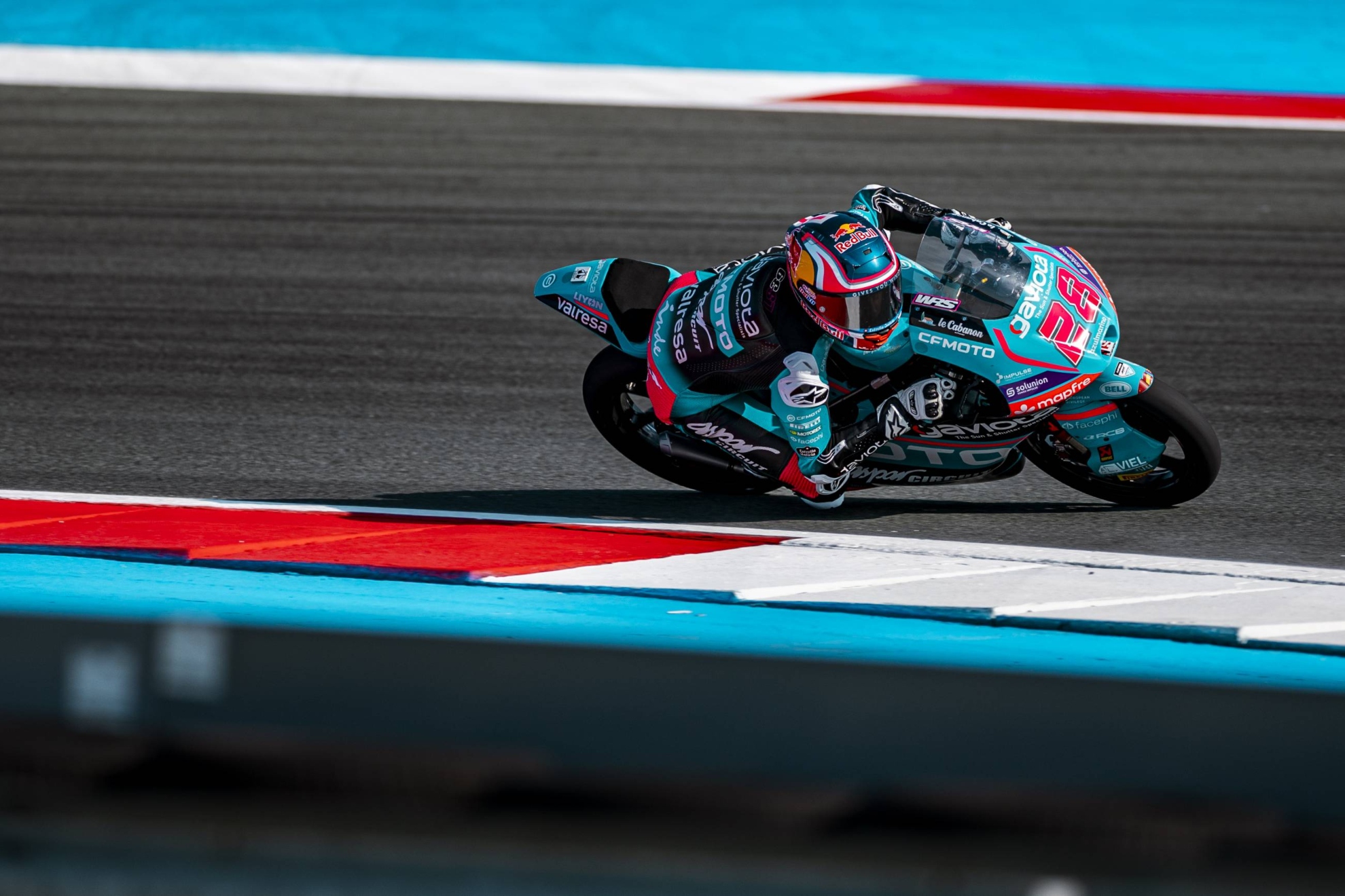 Máximo Quiles, en Assen. ASPAR TEAM