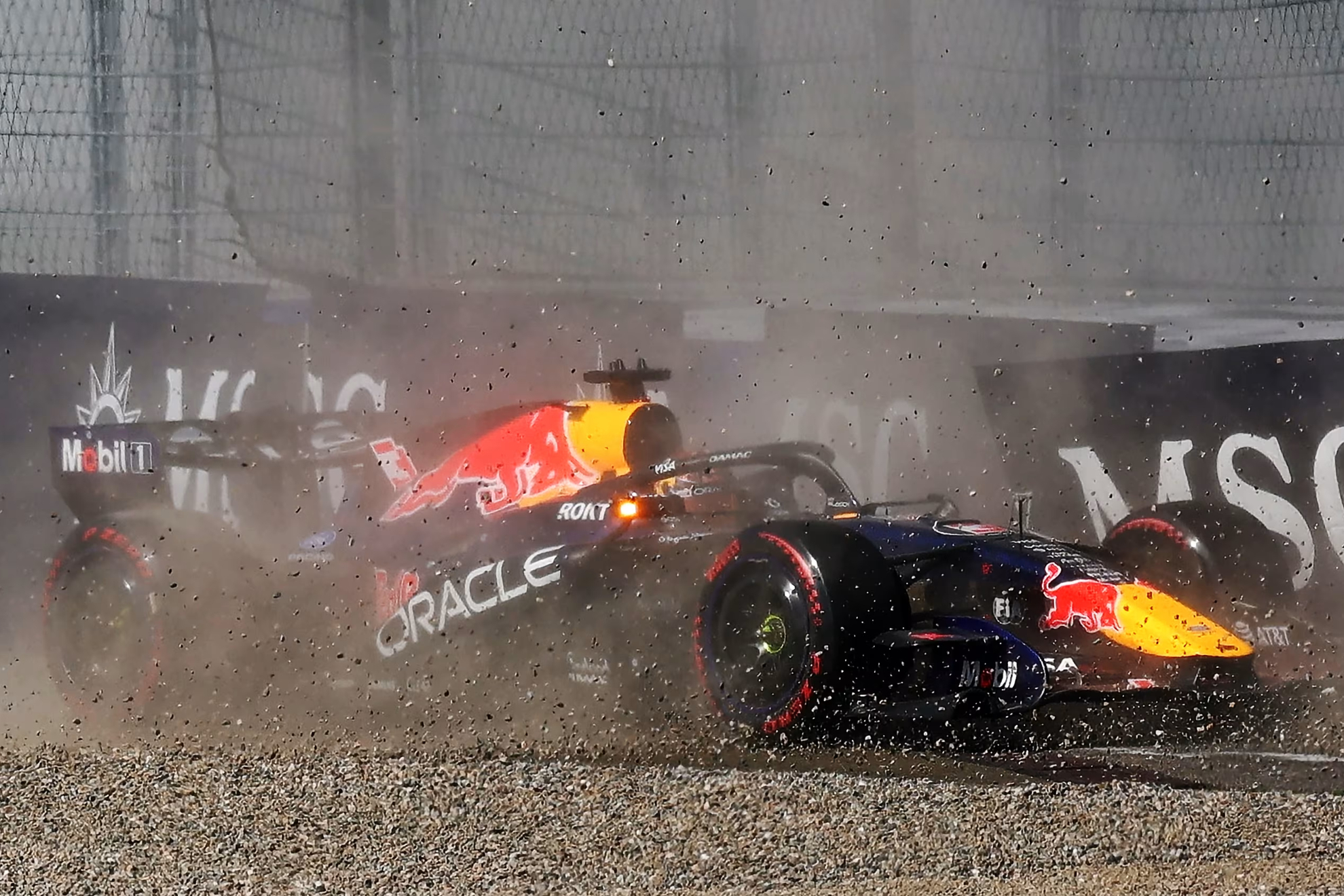 Accidente de Verstappen en Austria. F1