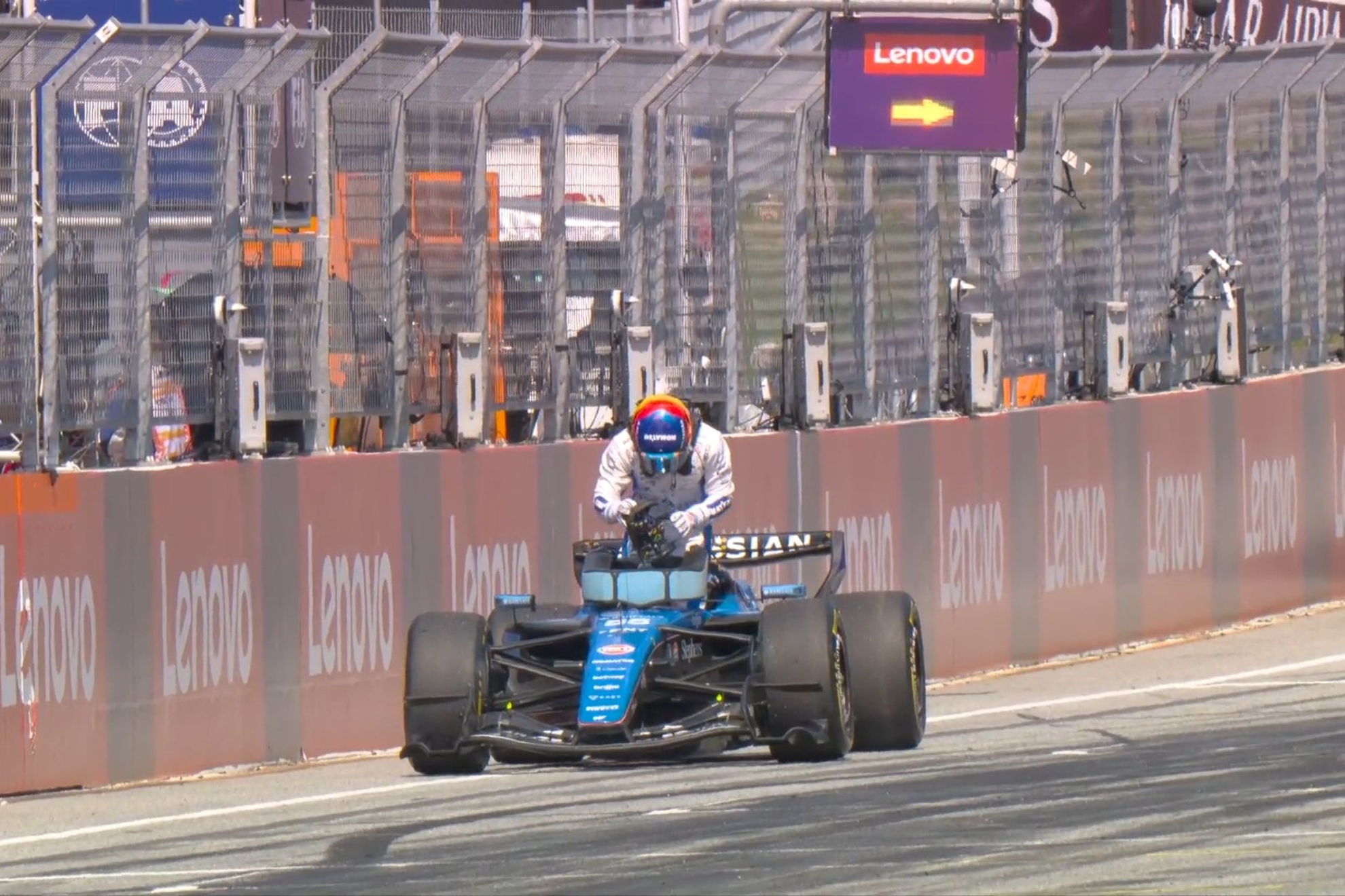 Sainz se baja del Williams. F1