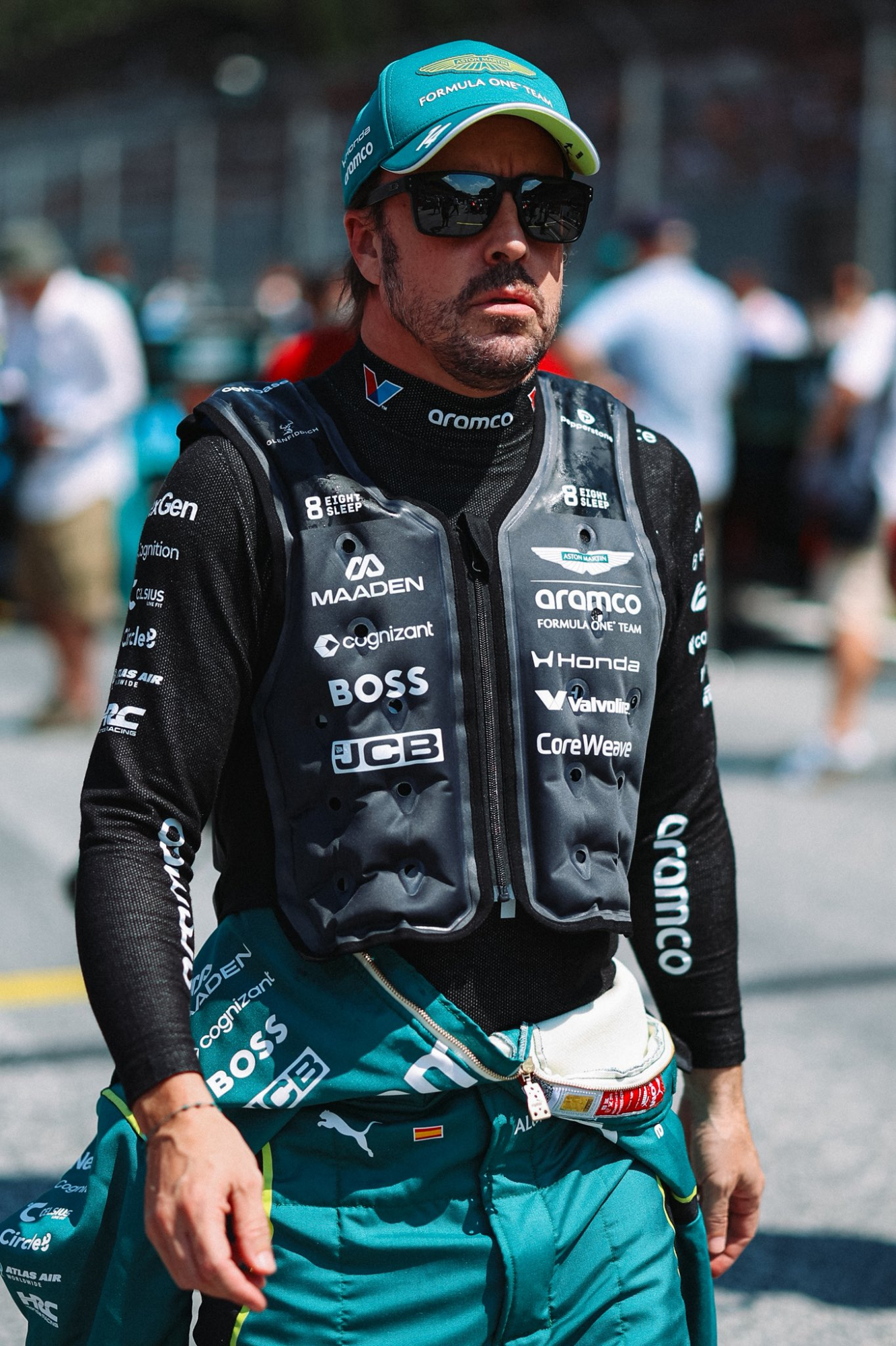 Alonso, a la parrilla.
