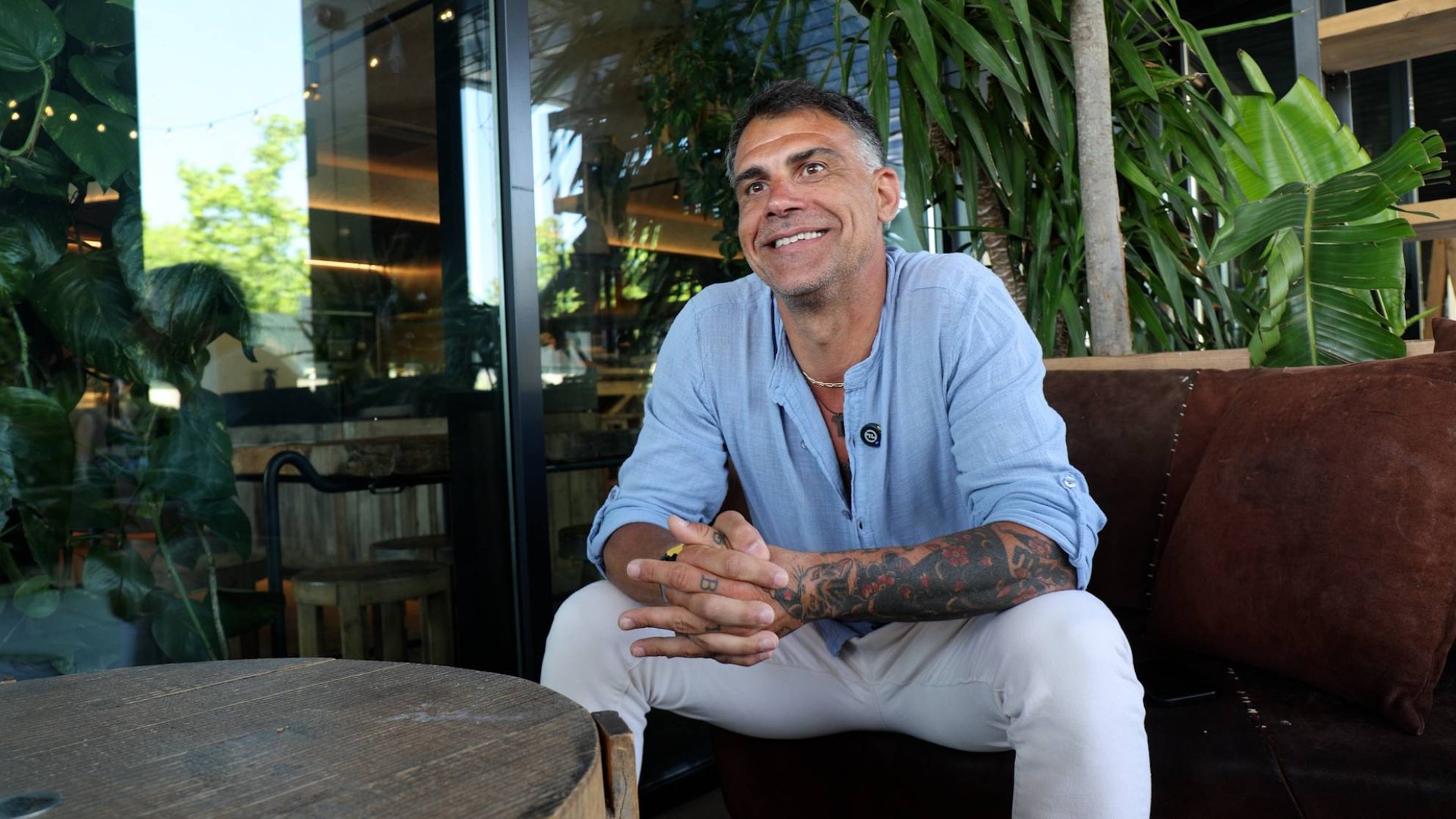 Pereiro, en una entrevista de archivo con MARCA MARCA