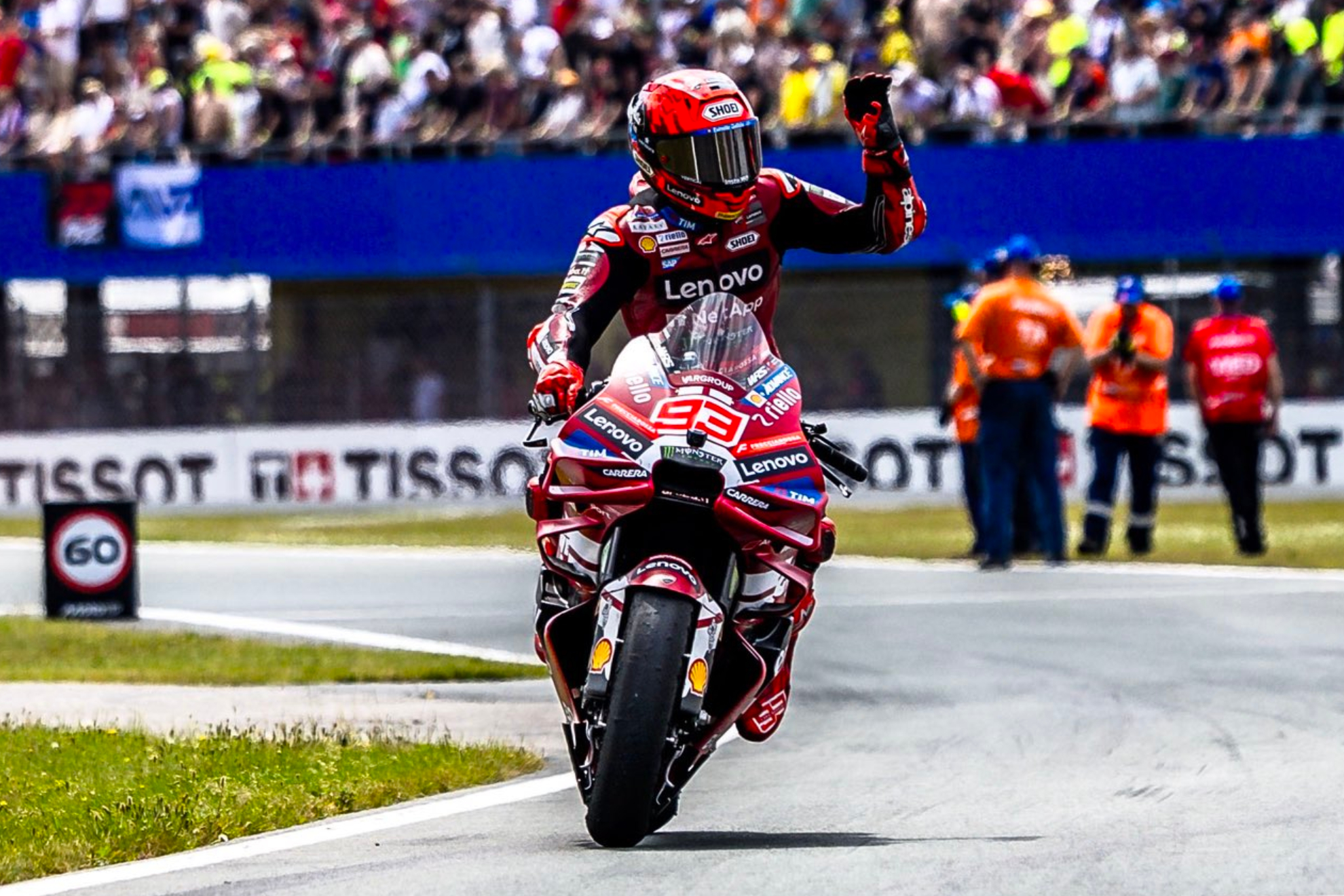 Marc Márquez, en 'La Catedral'.