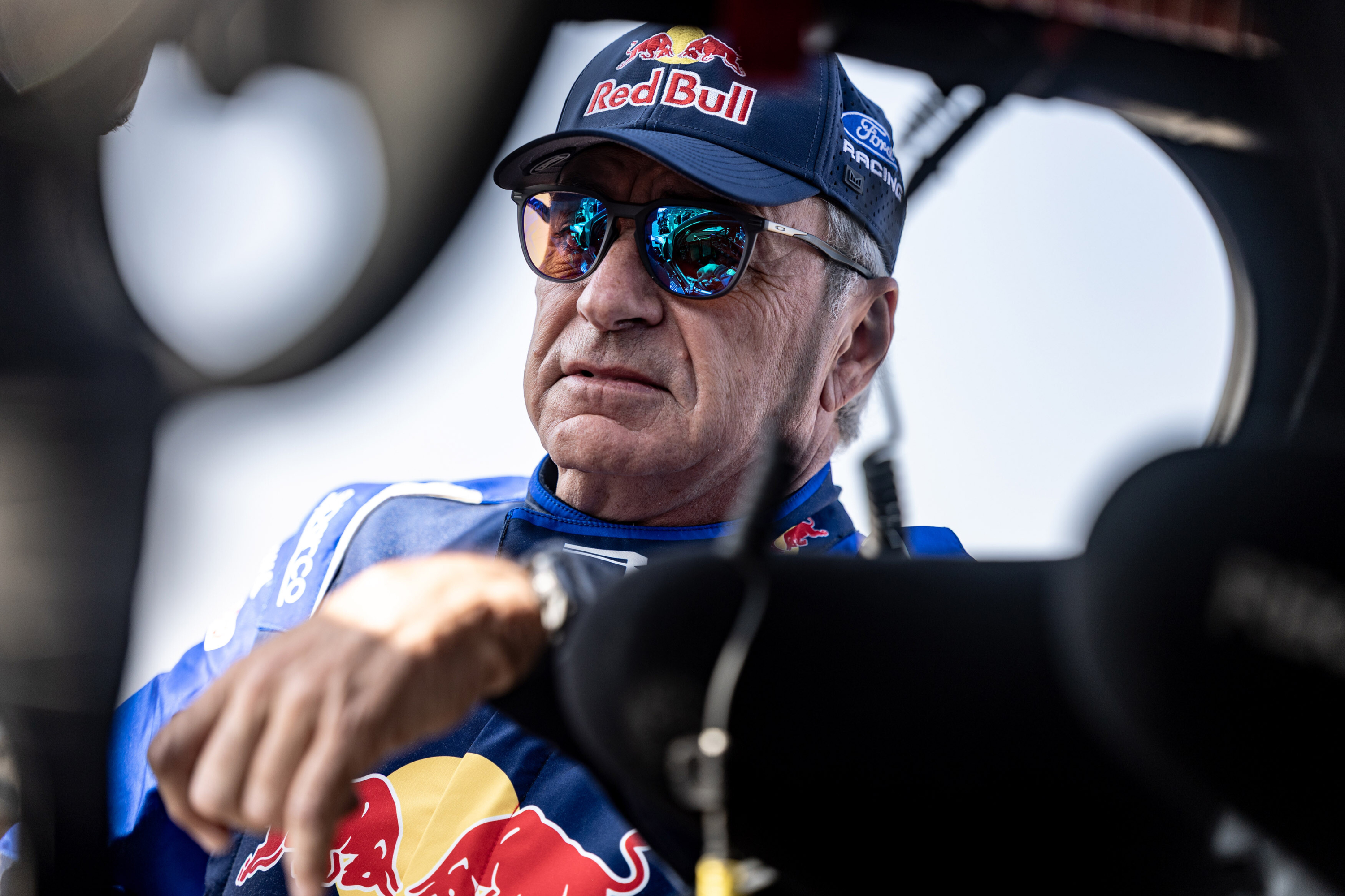 Carlos Sainz, durante el último Dakar.