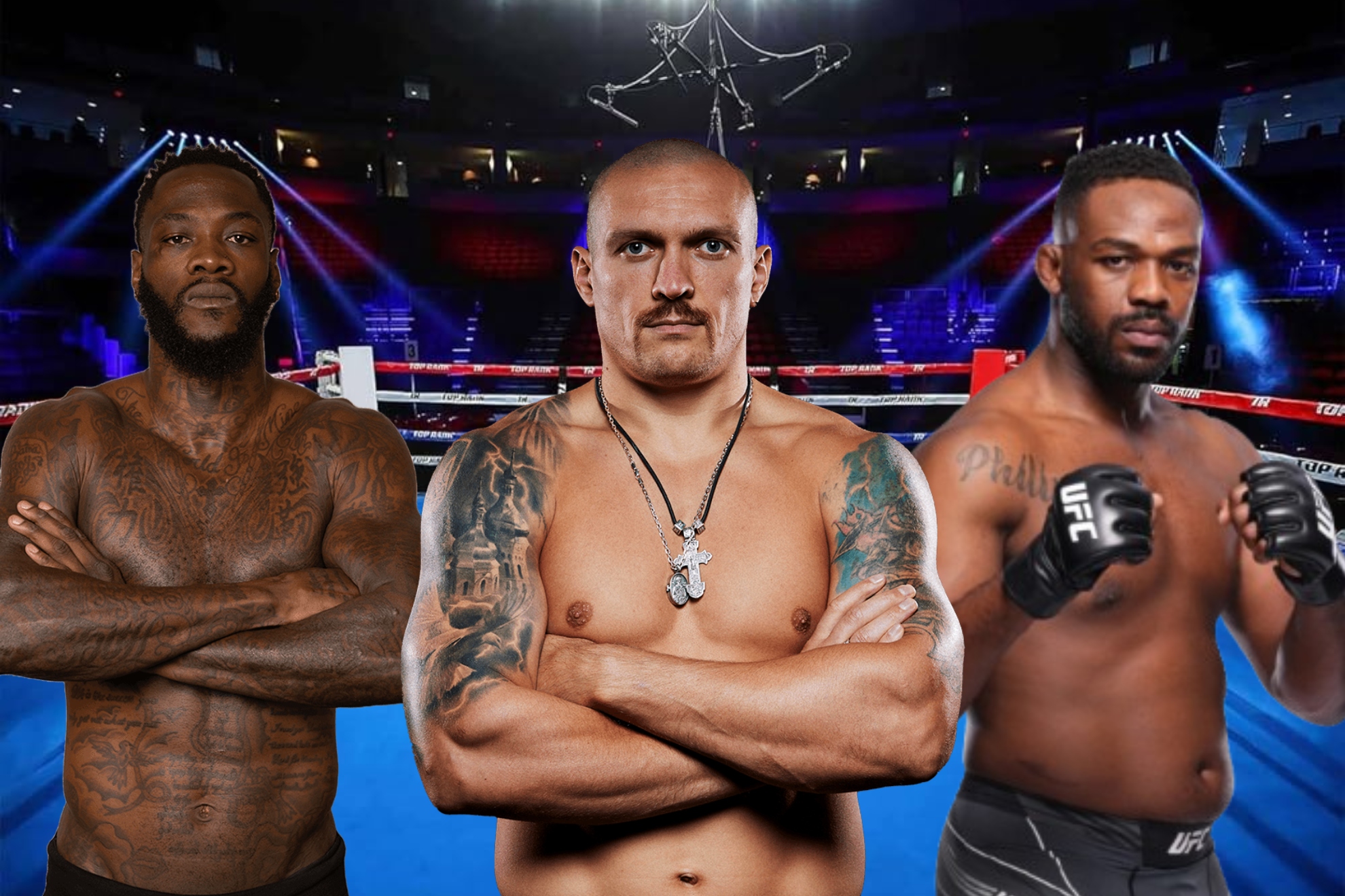 Wilder, Usyk y Jon Jones.