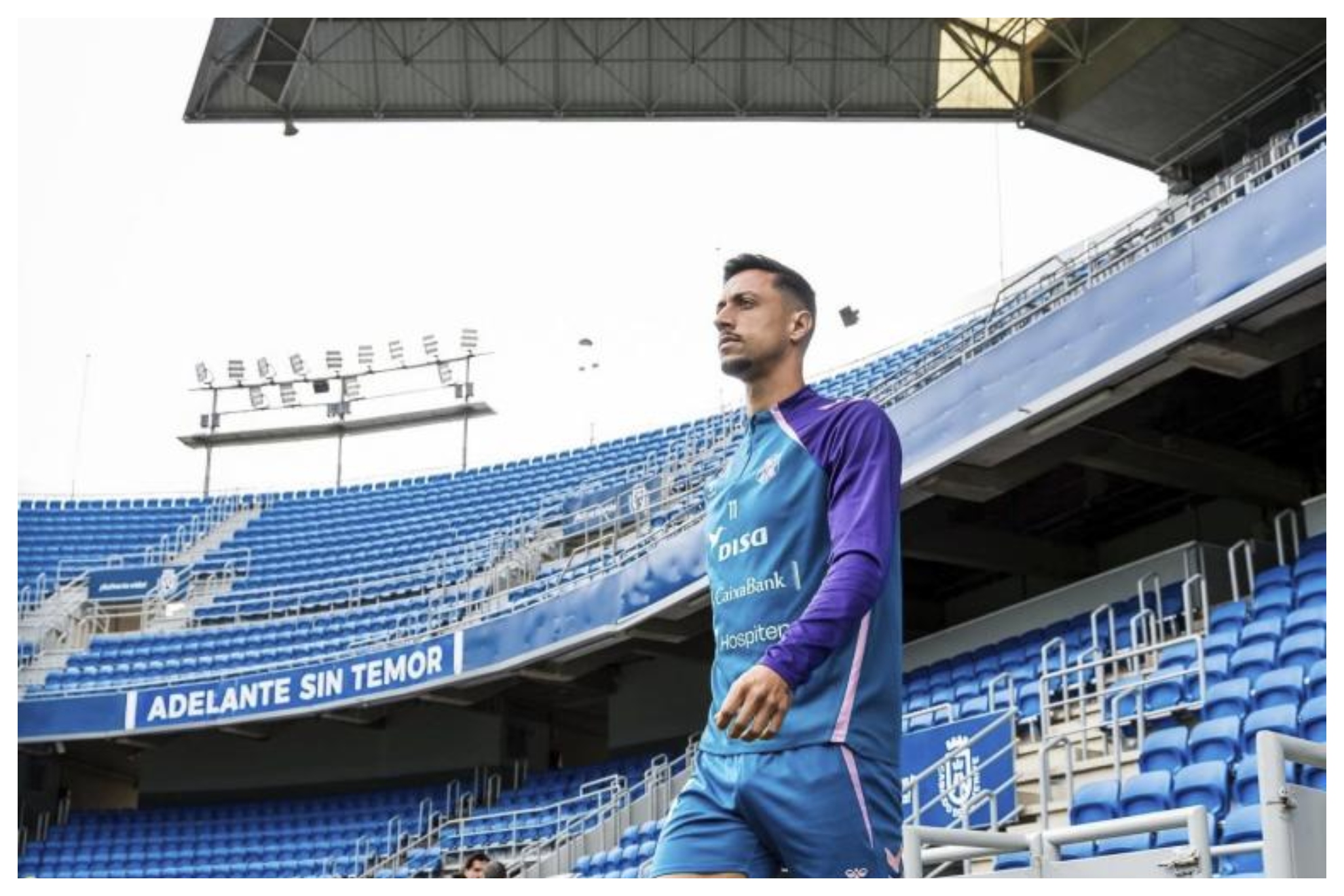 Maikel Mesa, en el Helidoro Rodríguez López