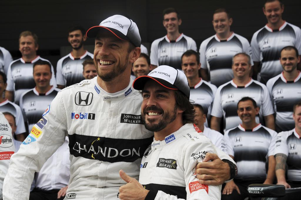 Alonso y Button, en su momento en McLaren.