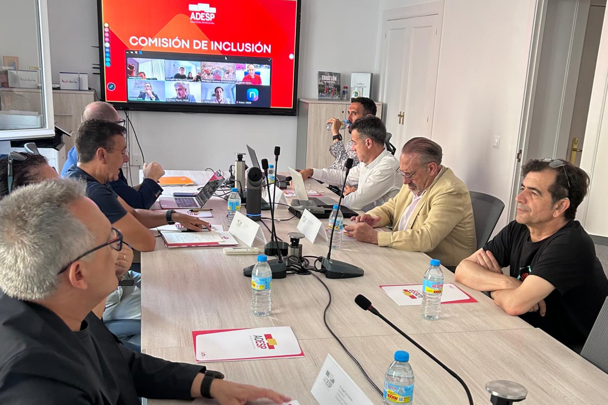 La Comisión Nacional de Deporte Inclusivo de ADESP.
