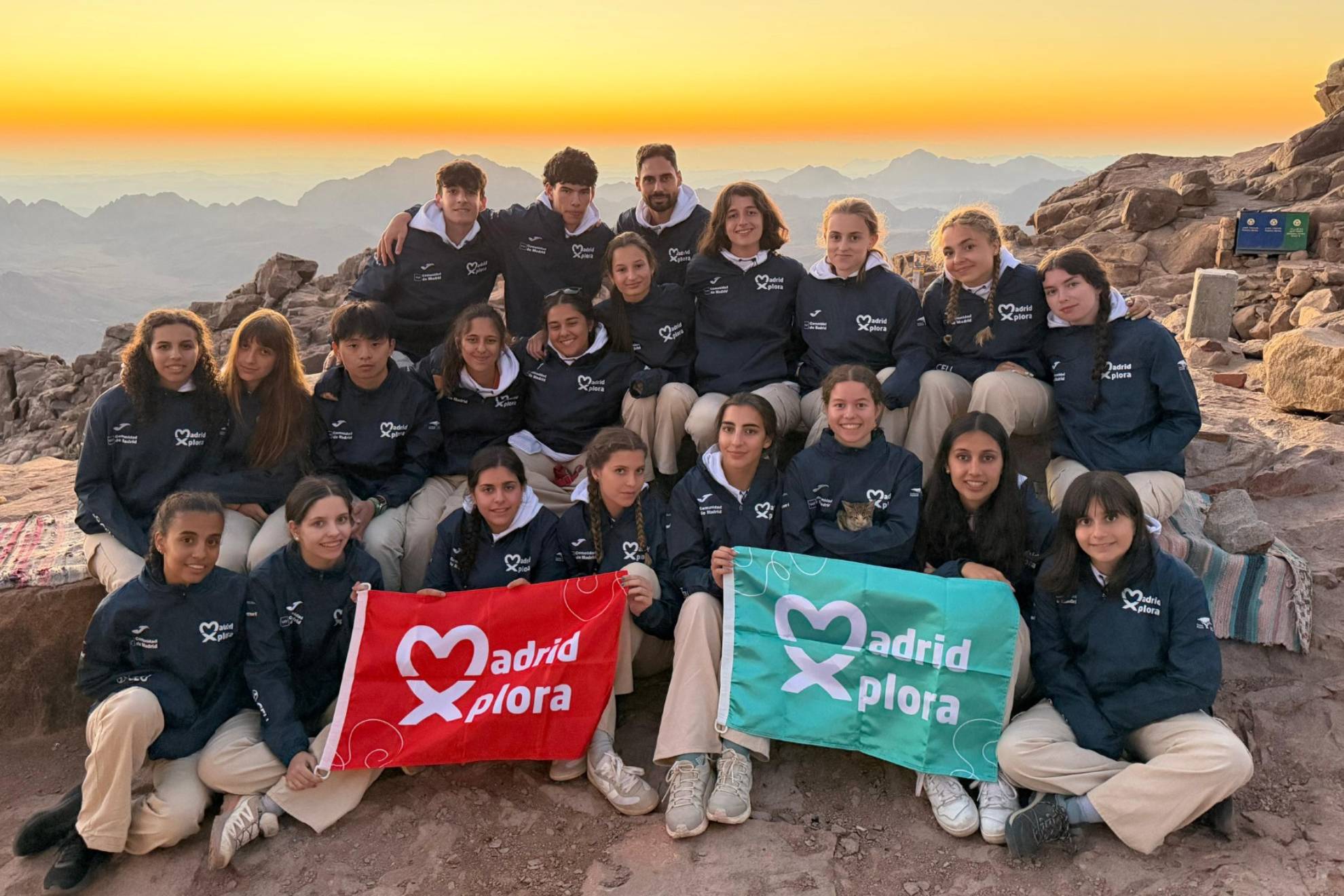 Una imagen de la expedición Madrid Xplora