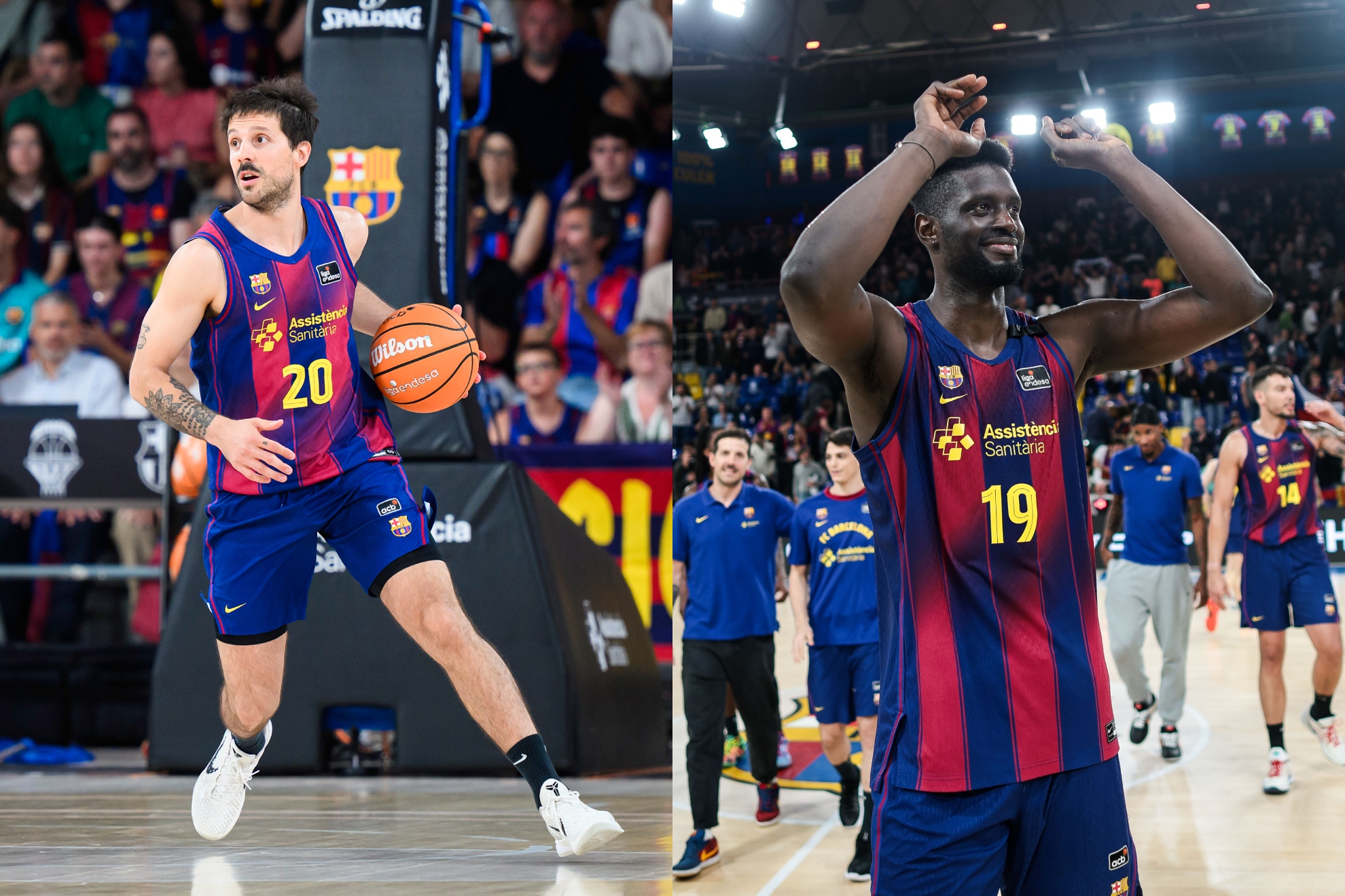 Nico Laprovittola y Yousoupha Fall no seguirán el año que viene en el Barça.