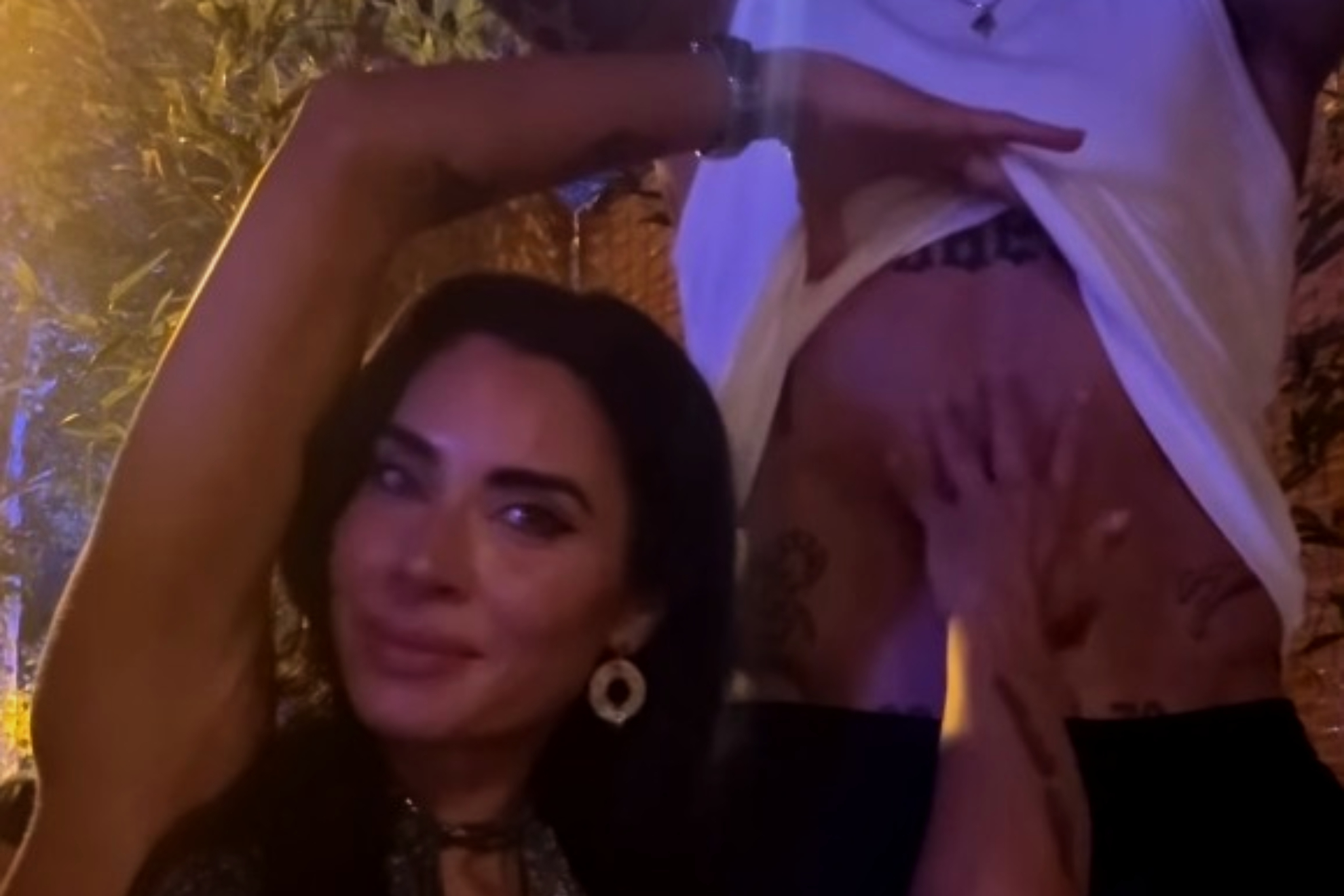 Captura del vídeo en el que Pilar Rubio presume de marido