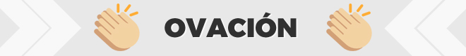 Ovación.