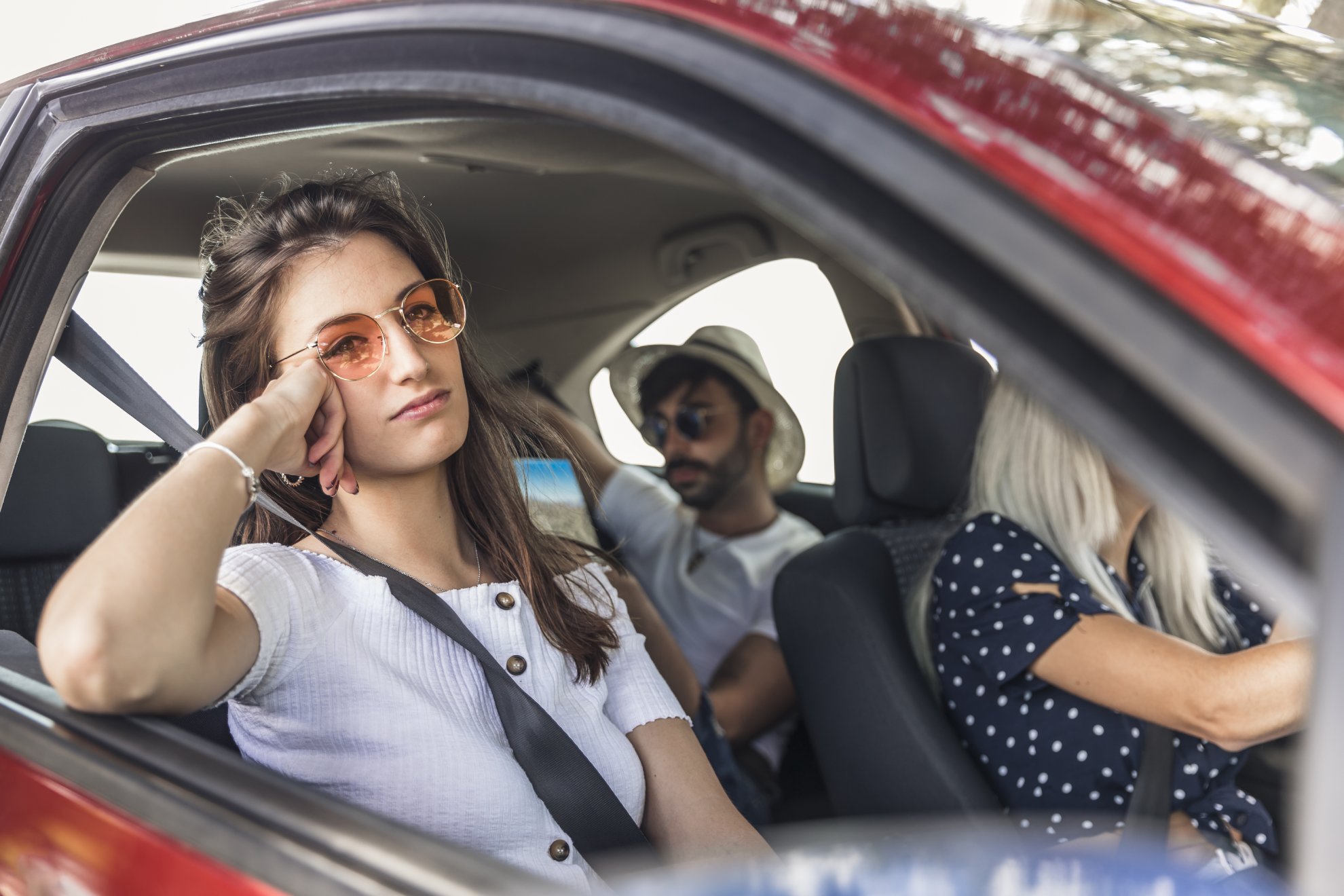 Las retenciones también se pueden producir en carreteras secundarias.