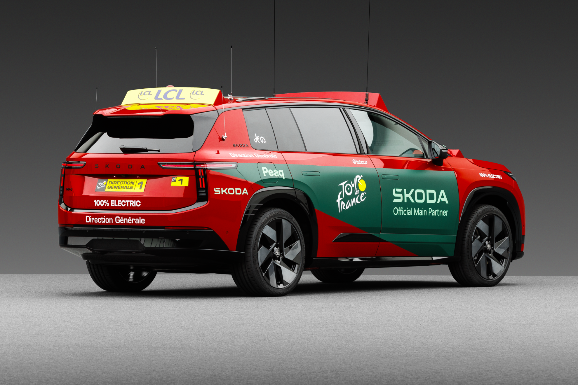 El Peaq ofrece una imagen muy rectilínea.