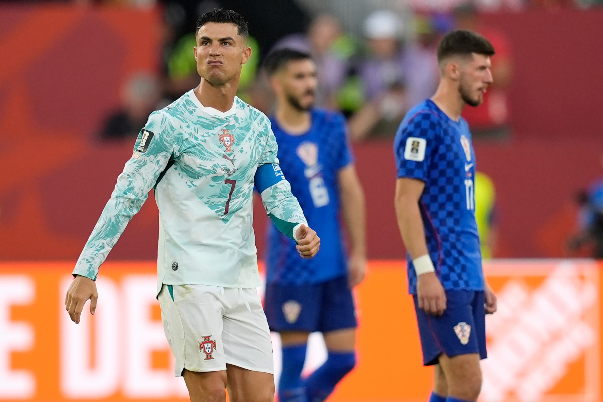 Cristiano Ronaldo, ante Croacia.