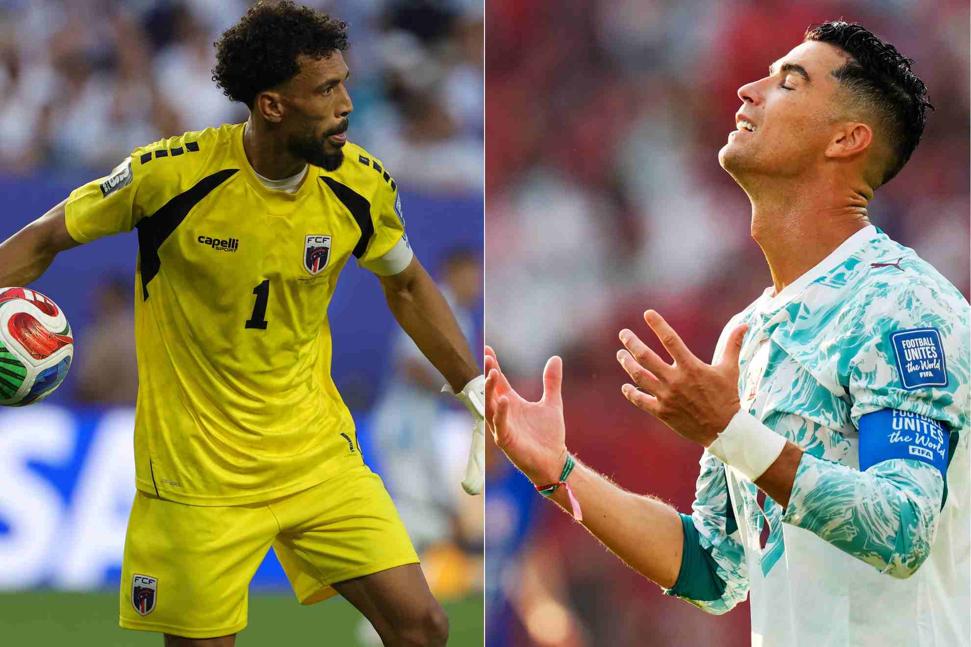 Vozinha y Cristiano Ronaldo