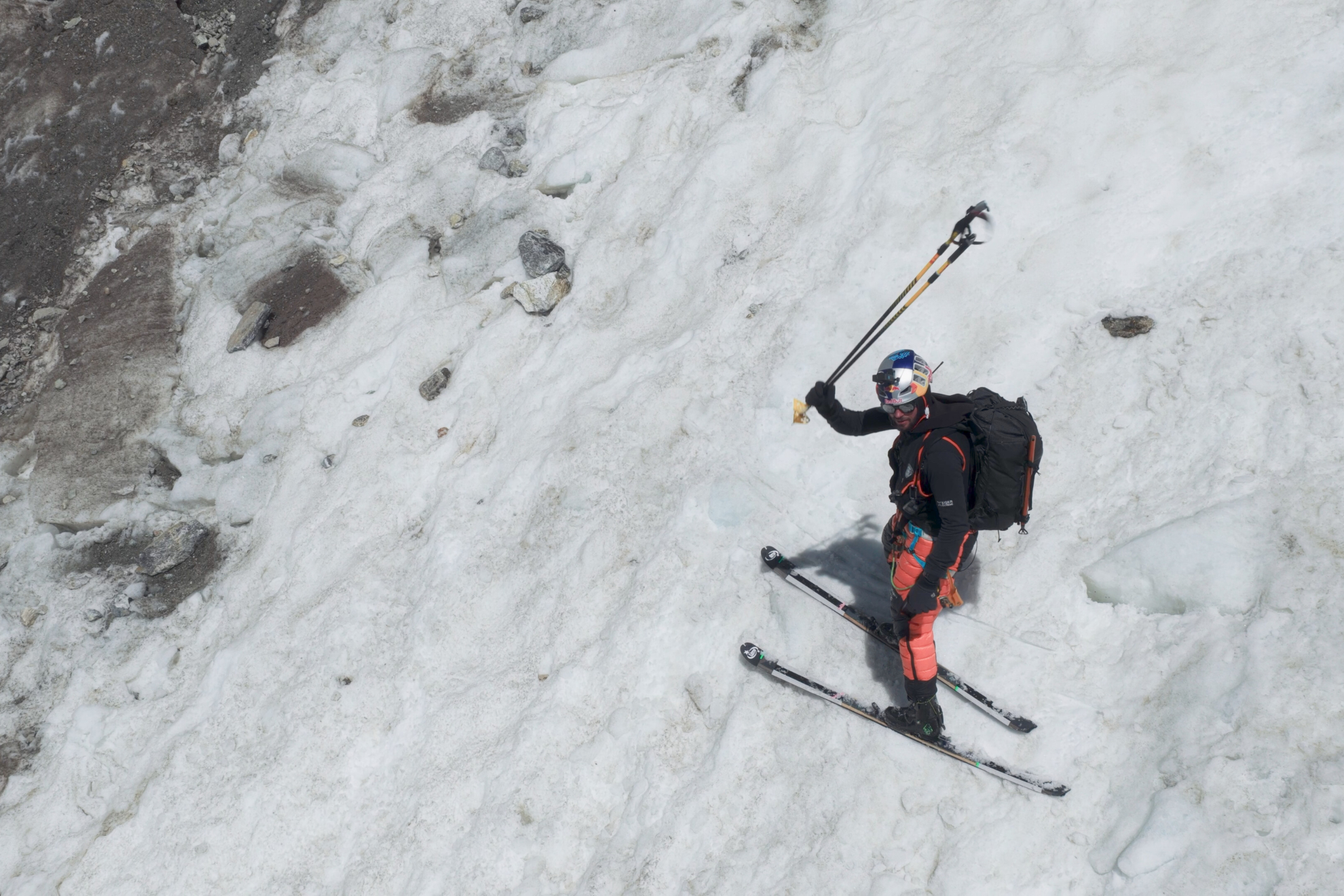 Andrzej Bargiel, en el Nanga Parbat.