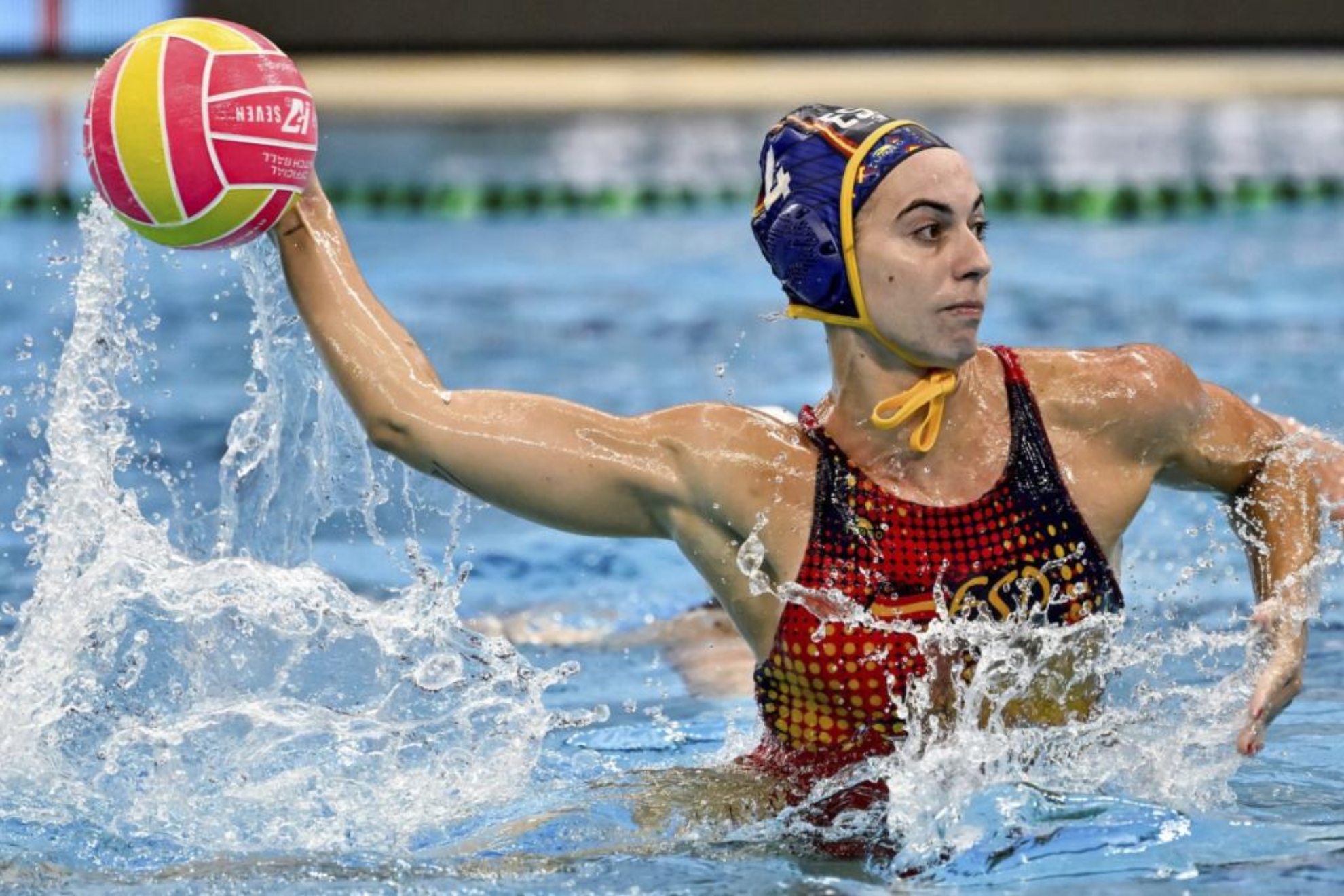 Bea Ortiz, capitana de la selección española de Waterpolo
