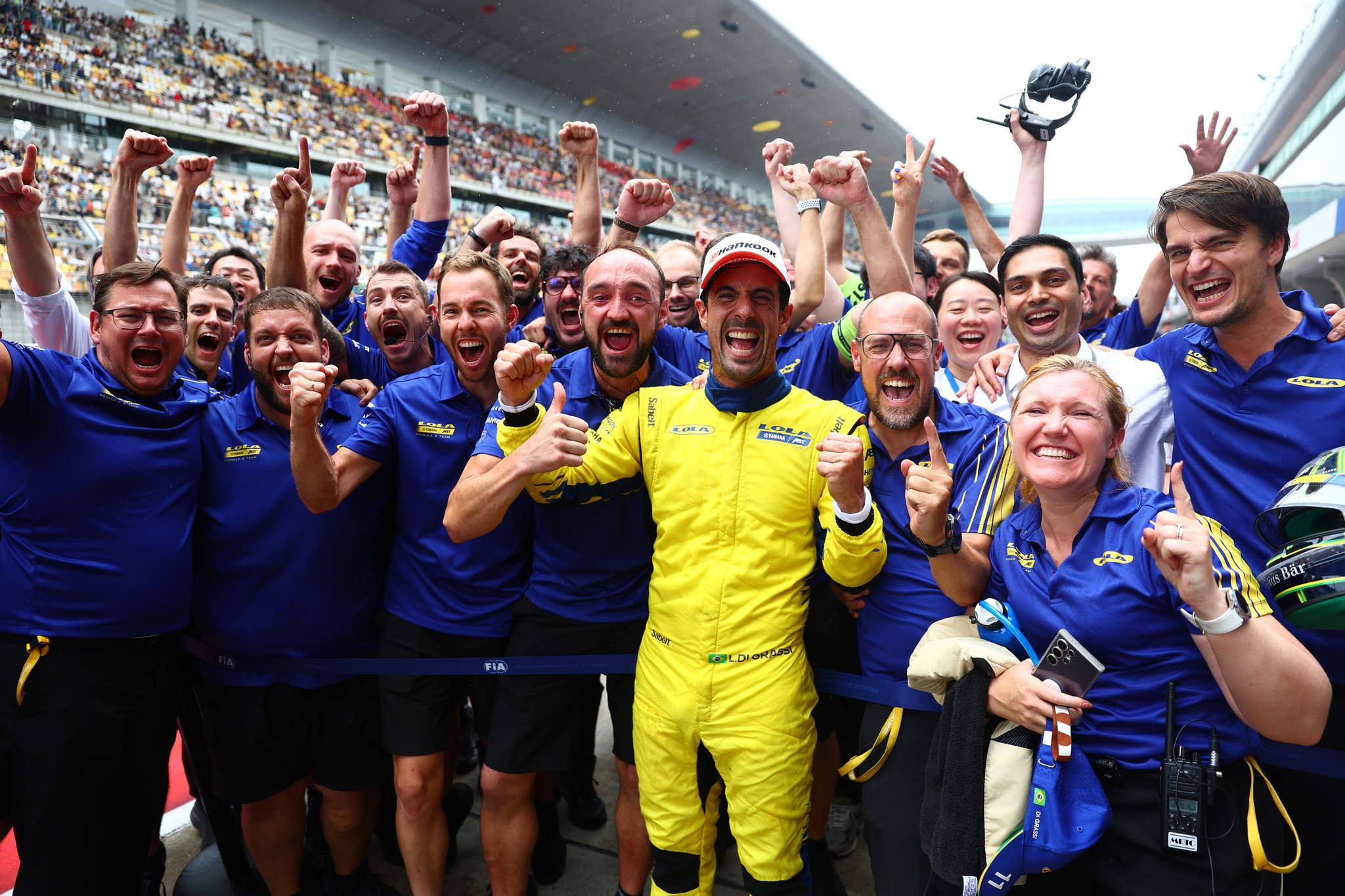 Di Grassi ha sido el sorprendente ganador del E-Prix dominical en Shanghai