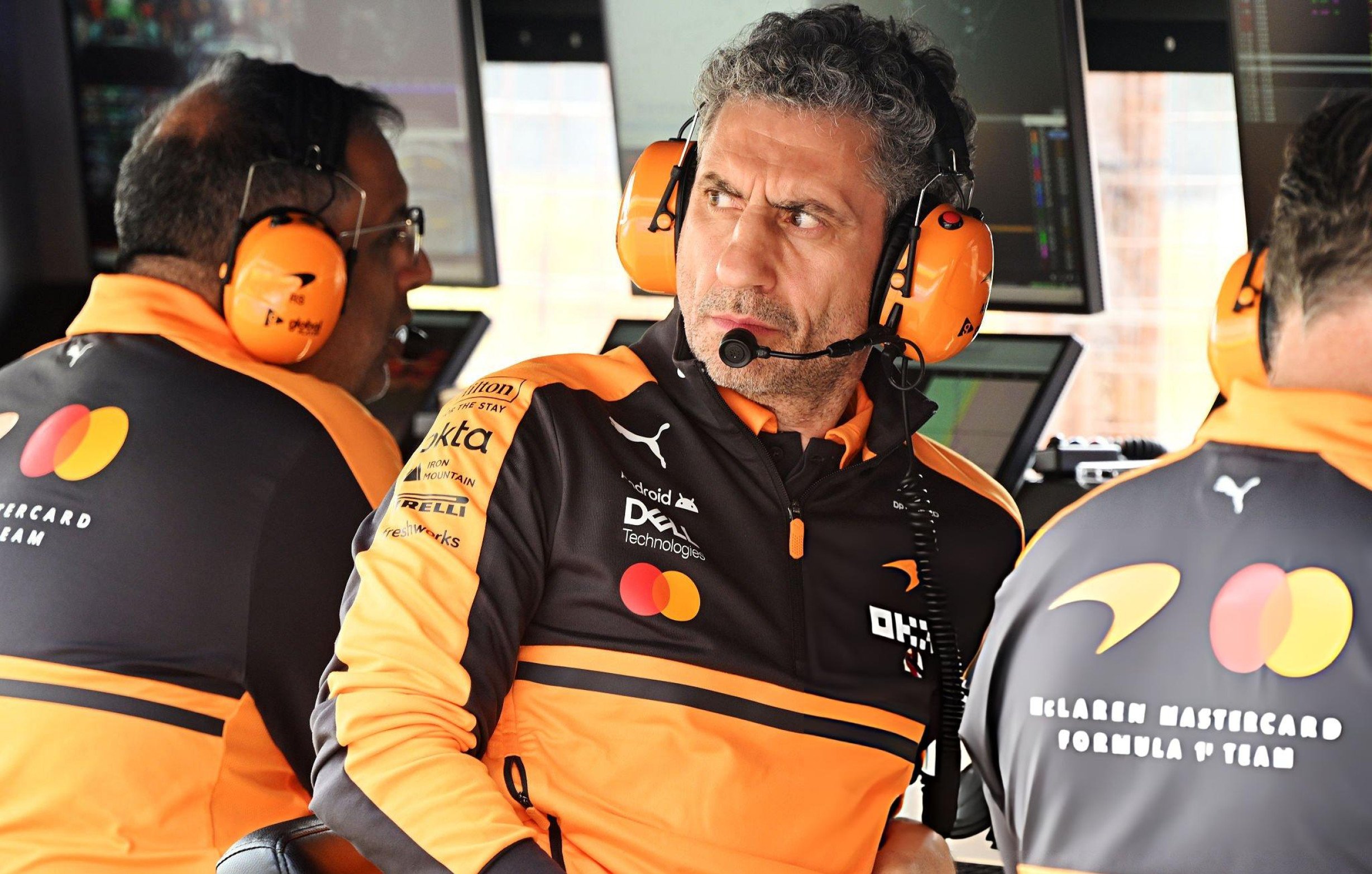 Andrea Stella, en un GP de esta temporada.