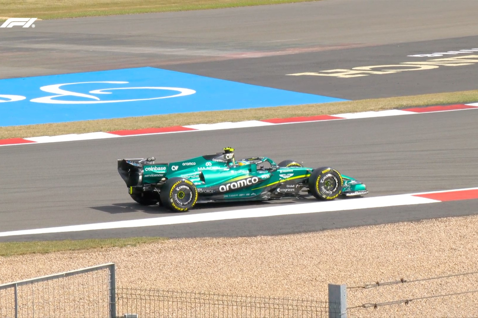 Alonso, parado.