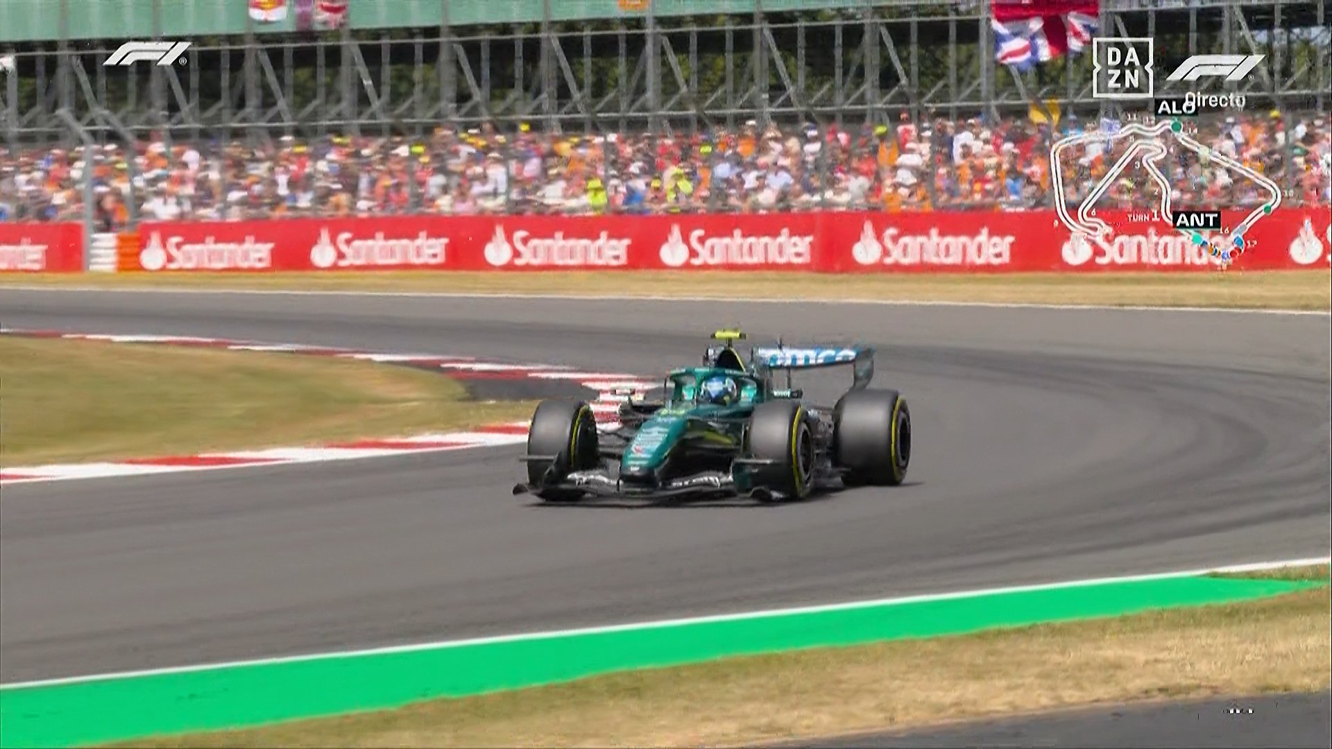 Alonso regresa.