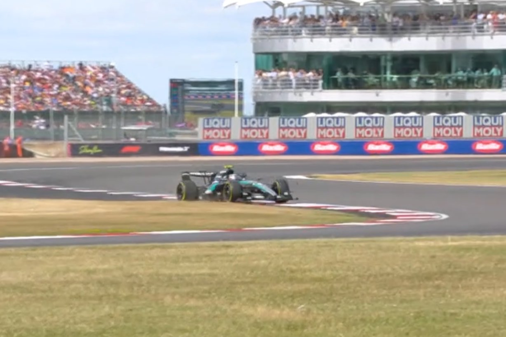 Antonelli se sale. CAPTURA F1