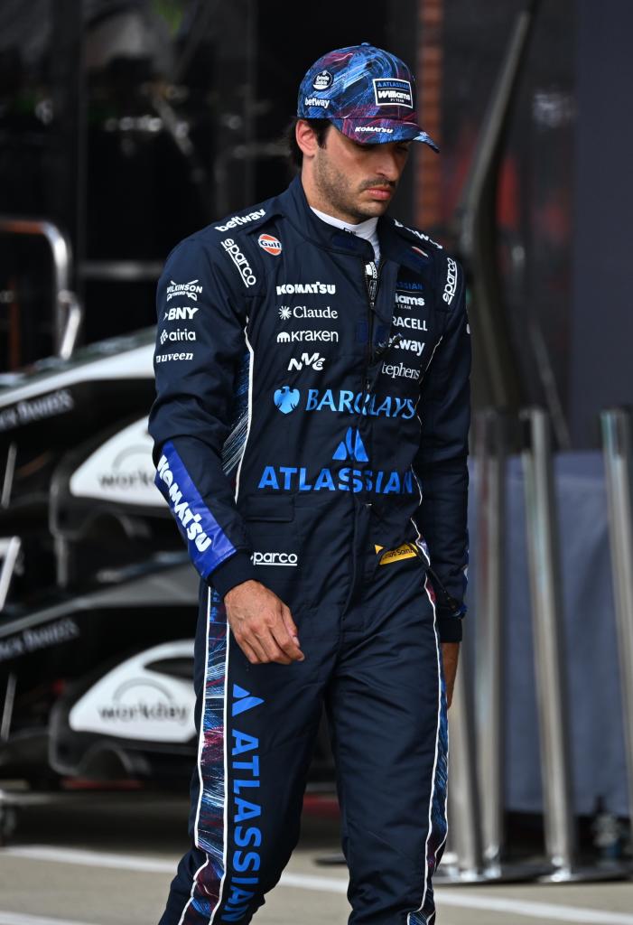 Sainz, en Silverstone.