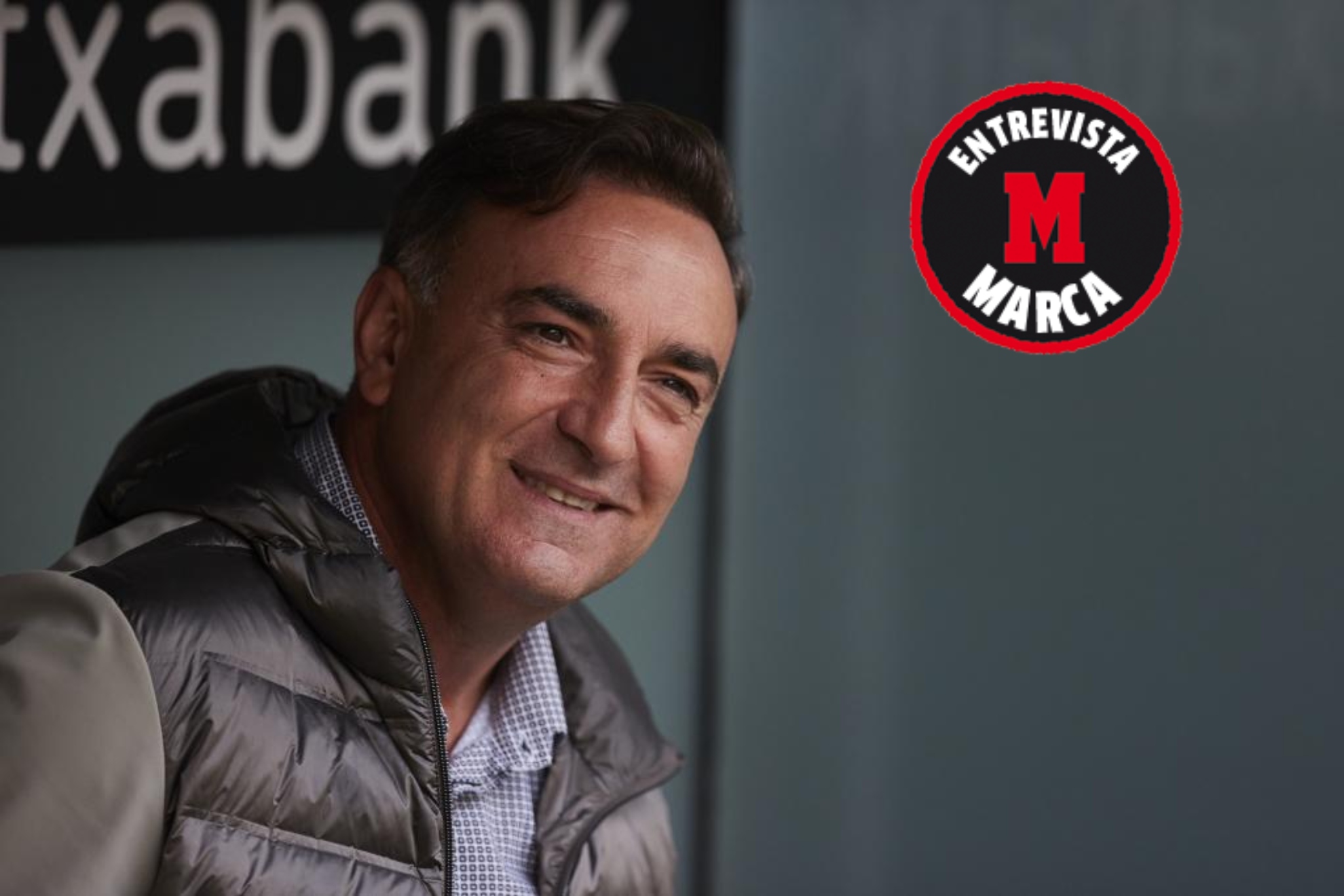 Carlos Carvalhal, en su etapa como entrenador del Celta en San Mamés.