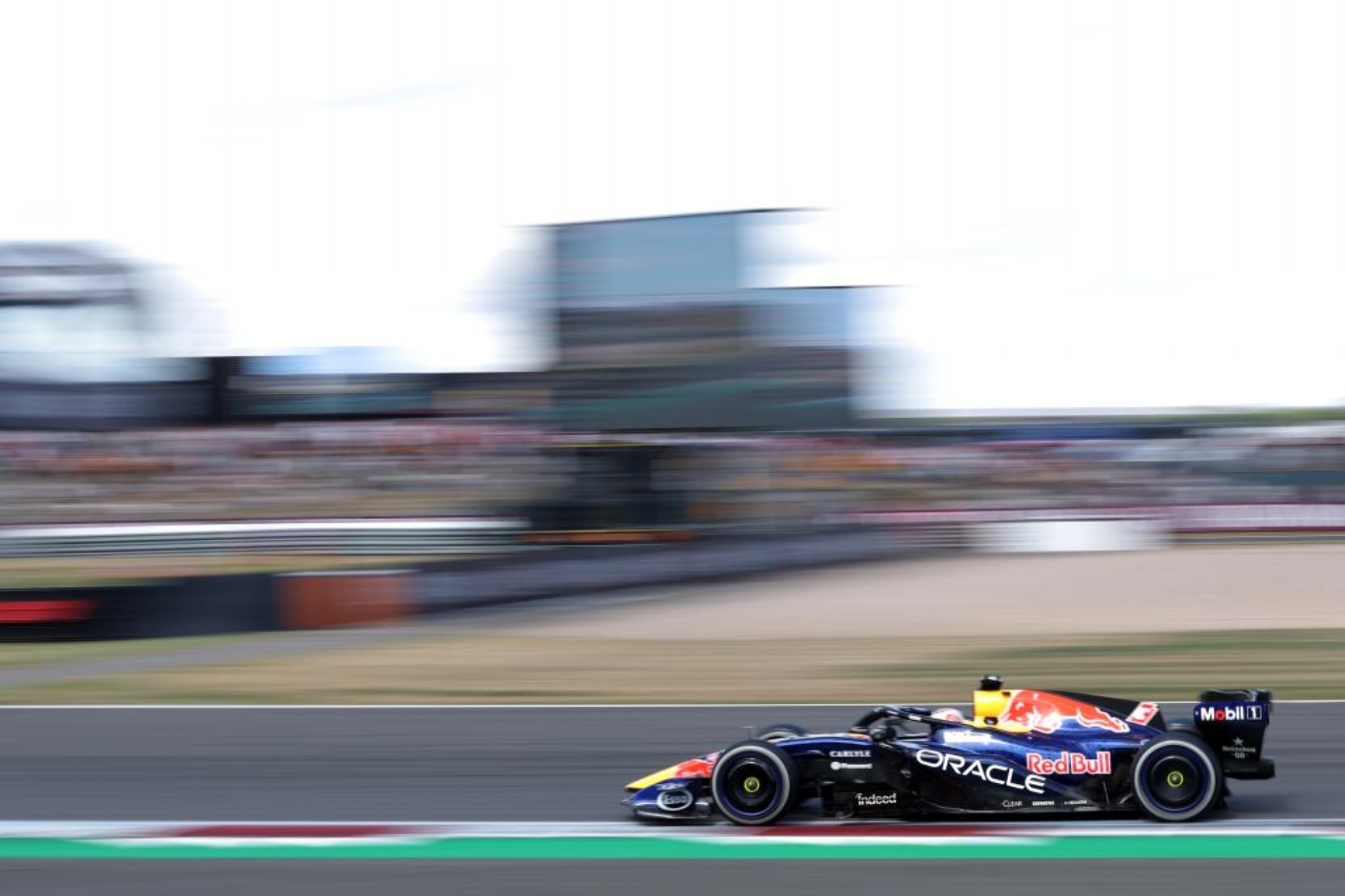 Max Verstappen, en Silverstone.