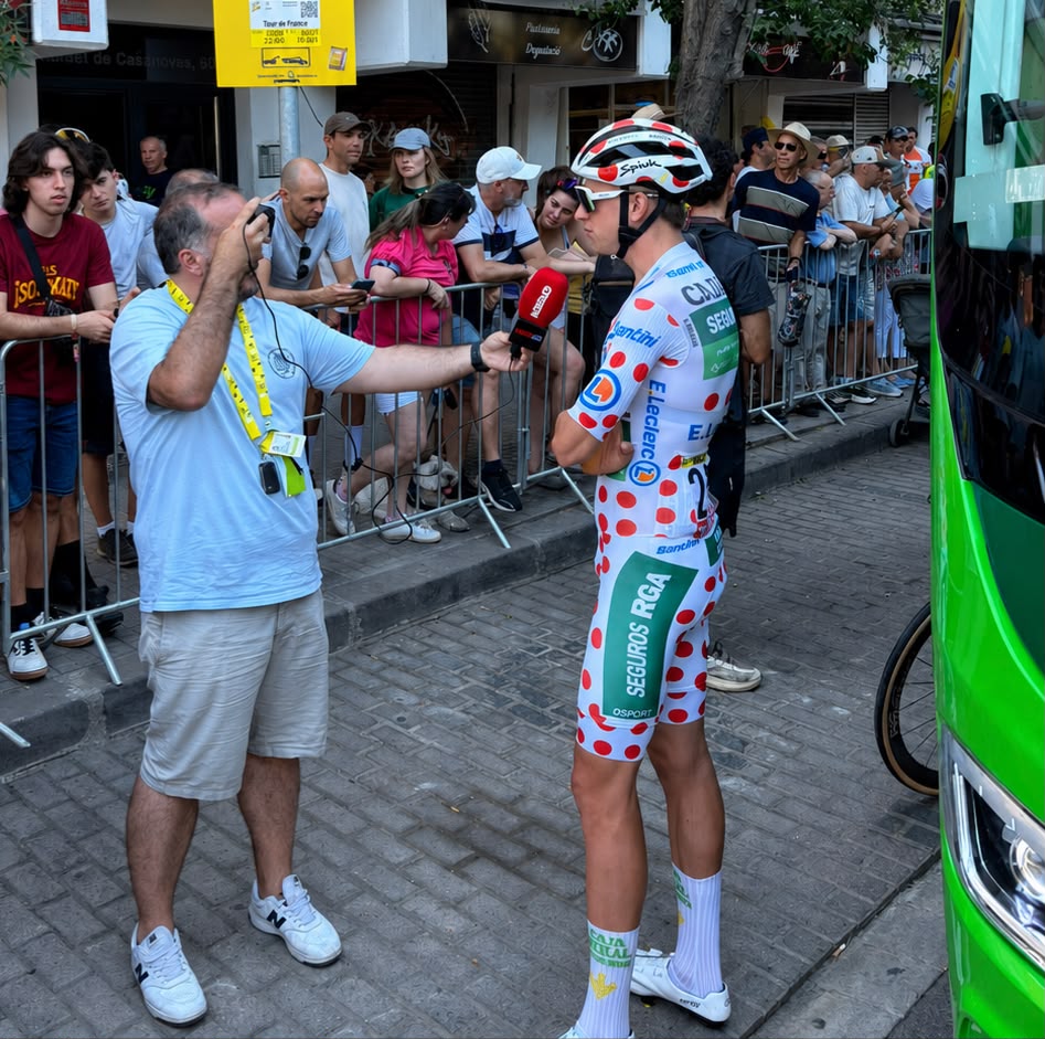 Molenaar, con Nacho Labarga.