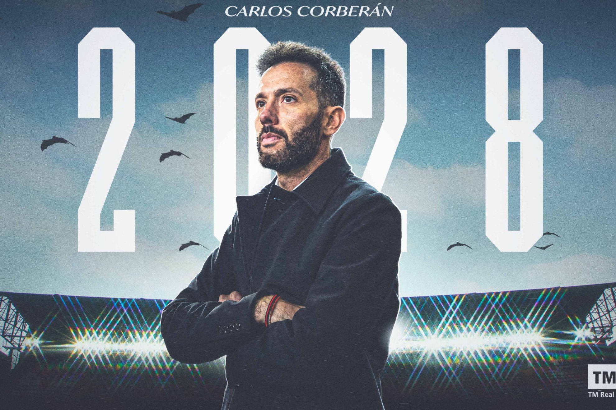 Carlos Corberán, renovado hasta 2028.