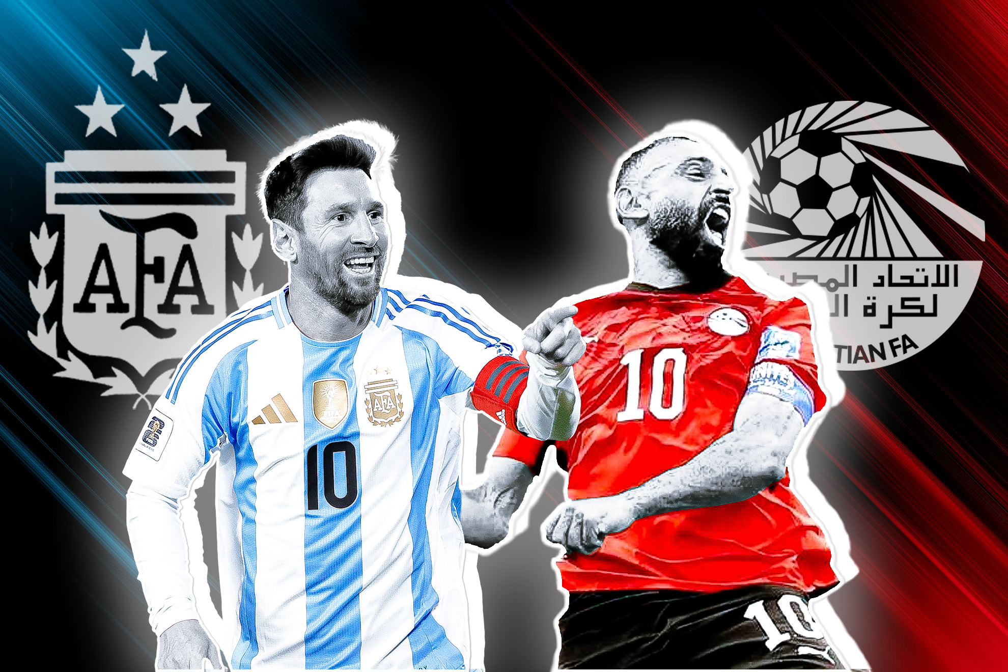 Messi vs Salah.