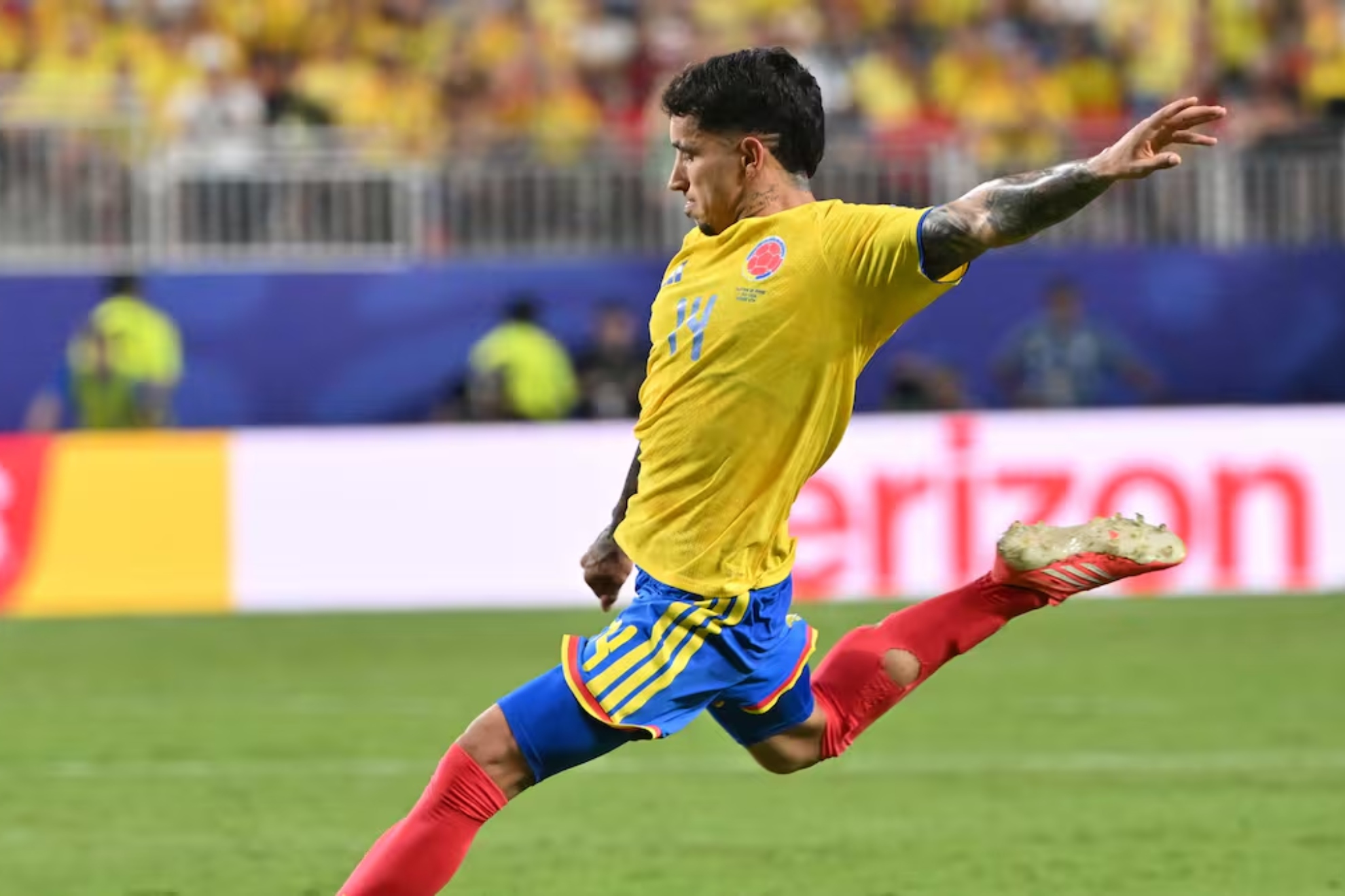 Gustavo Puerta, el pulmón de Colombia: el segundo jugador que más corre del Mundial