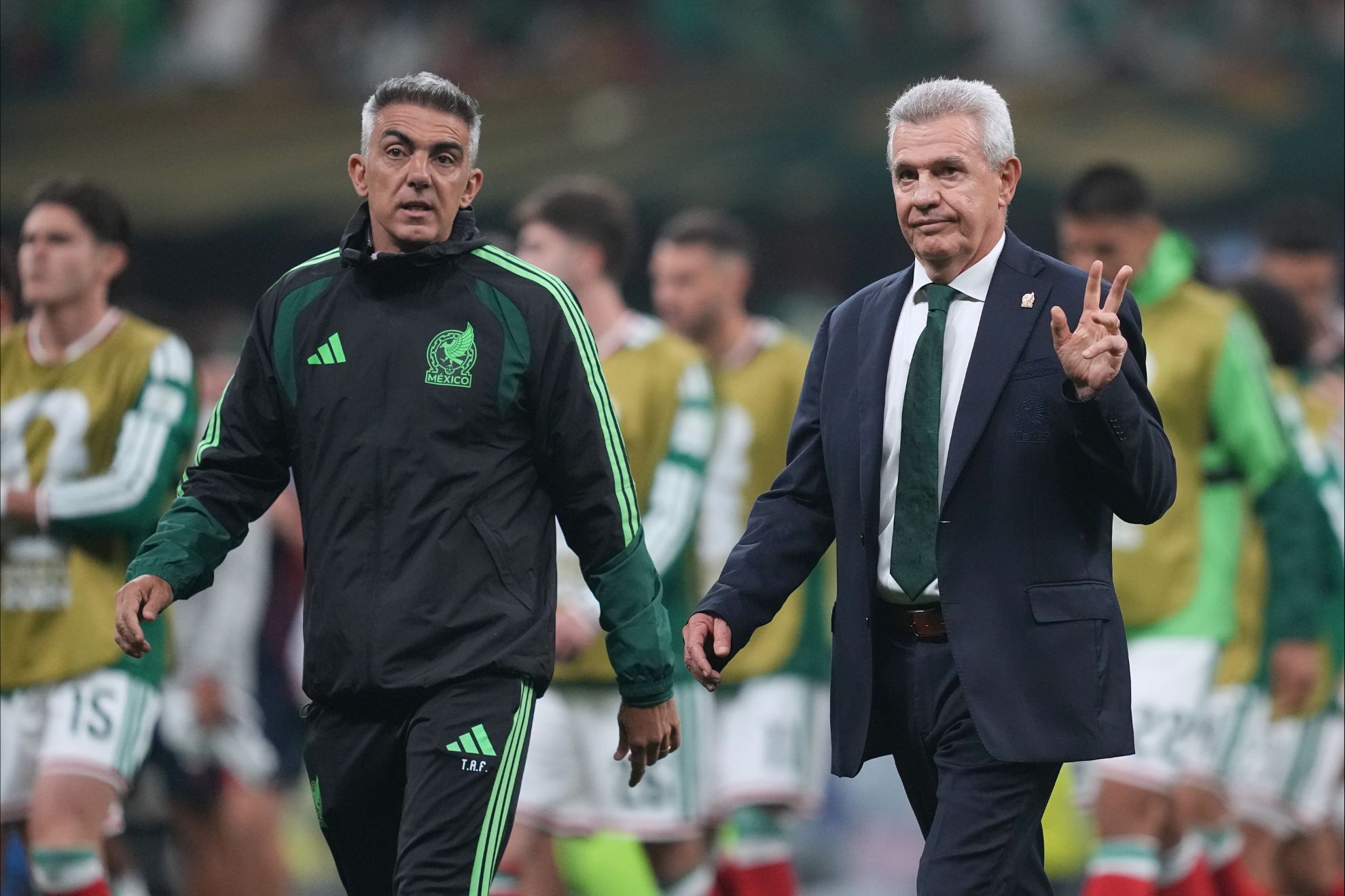 Javier Aguirre se despide tras el partido contra Inglaterra