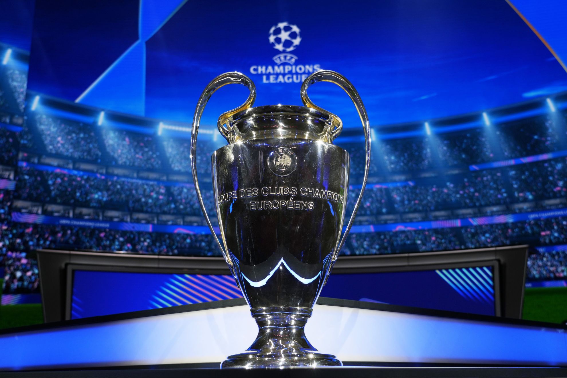 El trofeo de la Champions League