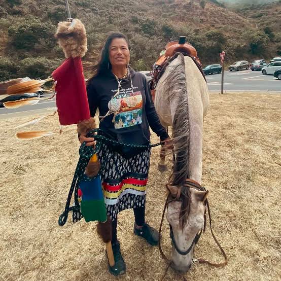 Charlene Nijmeh, jefa de la tribu Muwekma Ohlone