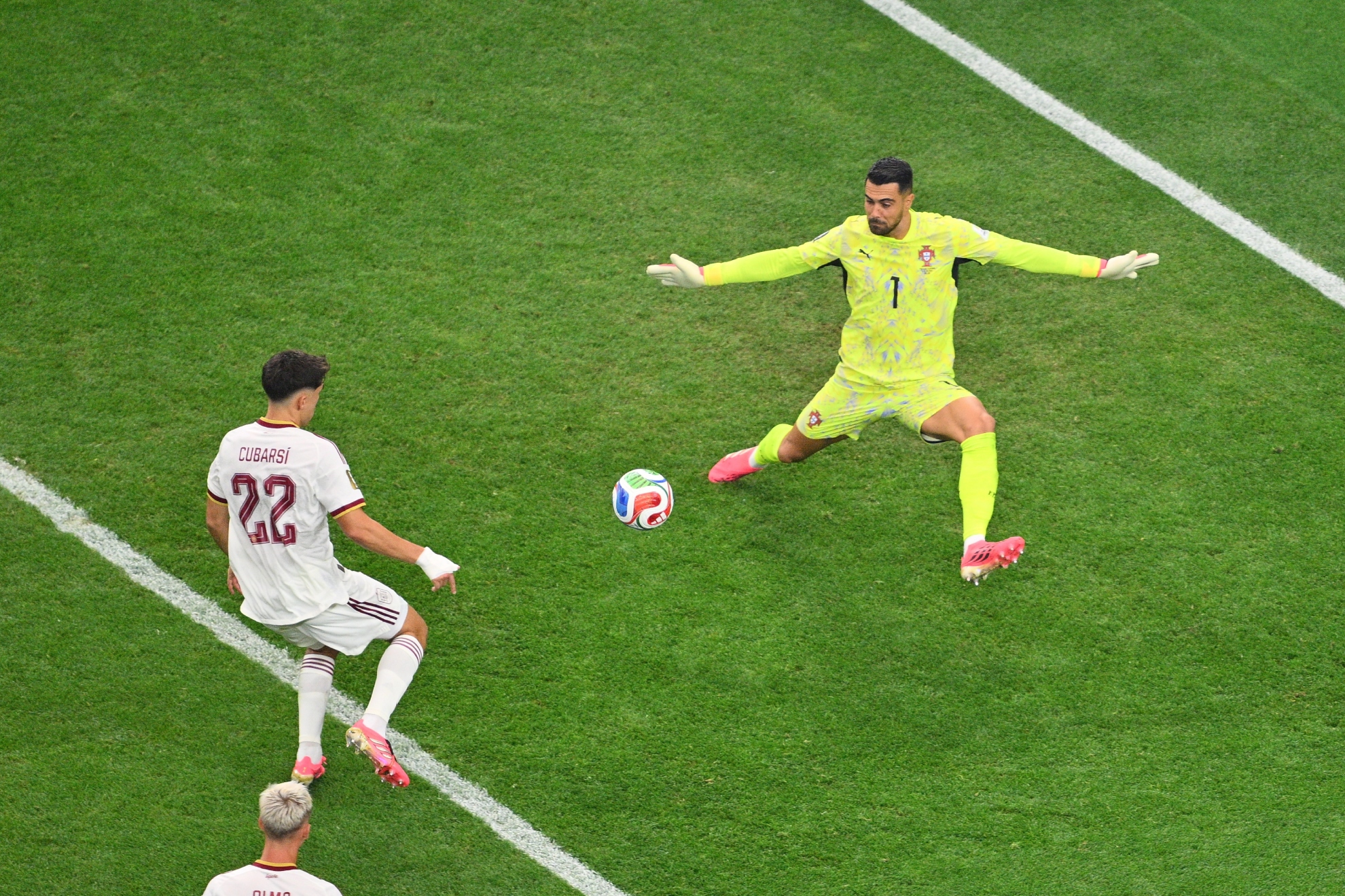 Diogo Costa, ante España.