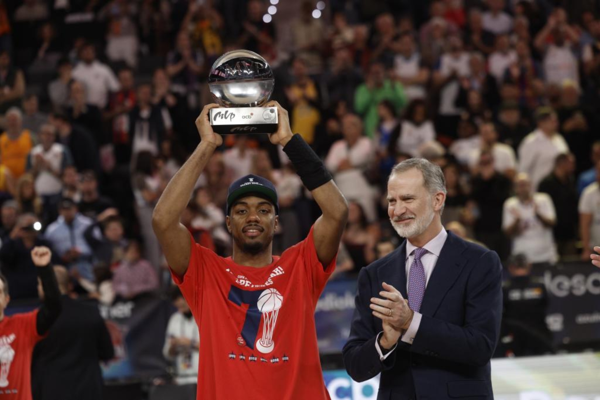 Trent Forrest fue el MVP de esta pasada Copa del Rey 2026 con el Baskonia. EFE