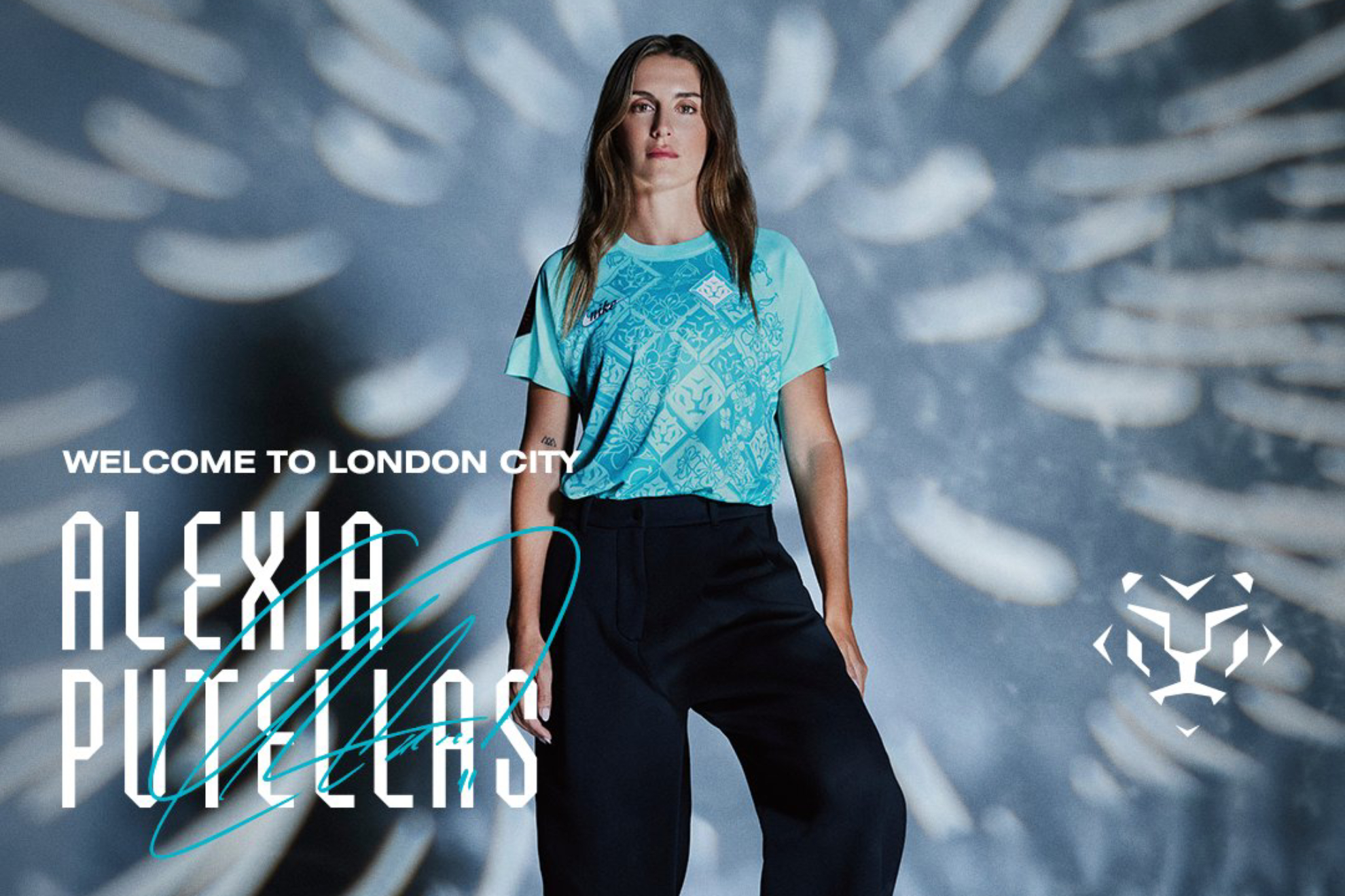 Alexia Putellas en su presentación como nueva jugadora del London City Lionesses London City Lionesses