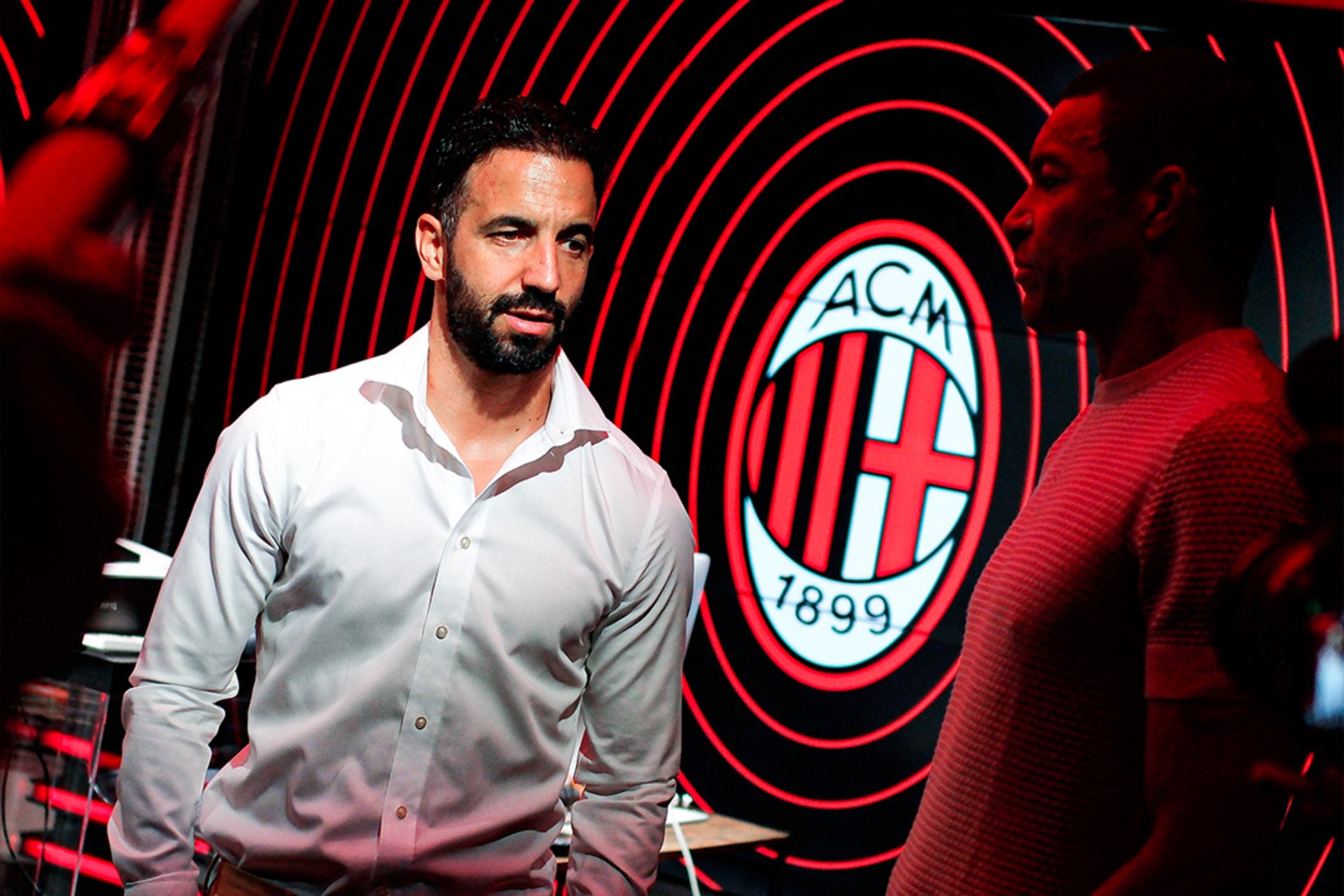Amorim, en el Milan.